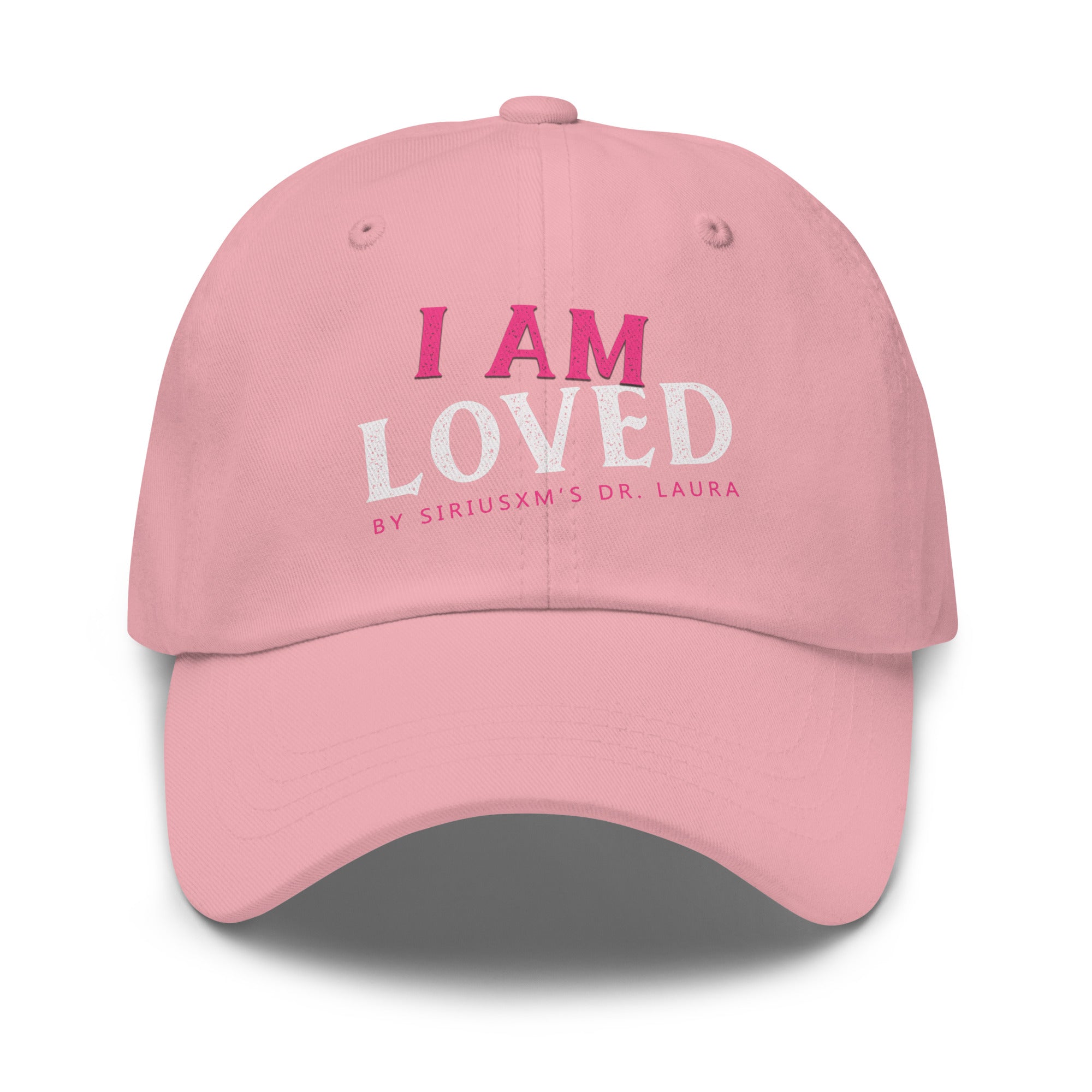 Dr. Laura: I Am Loved Pink Ball Cap – Sirius XM Radio LLC display picture 2