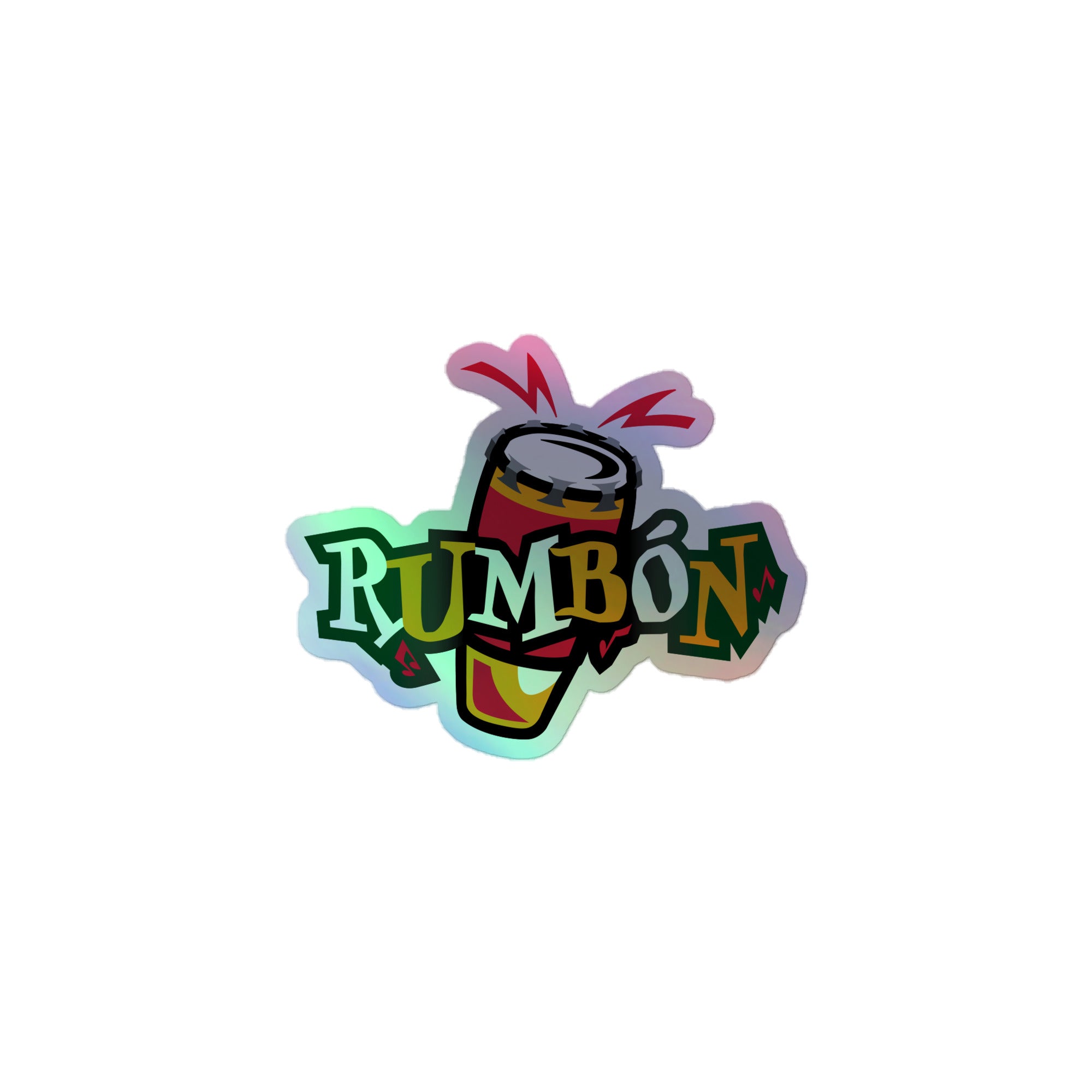 Rumbón: Holographic Sticker