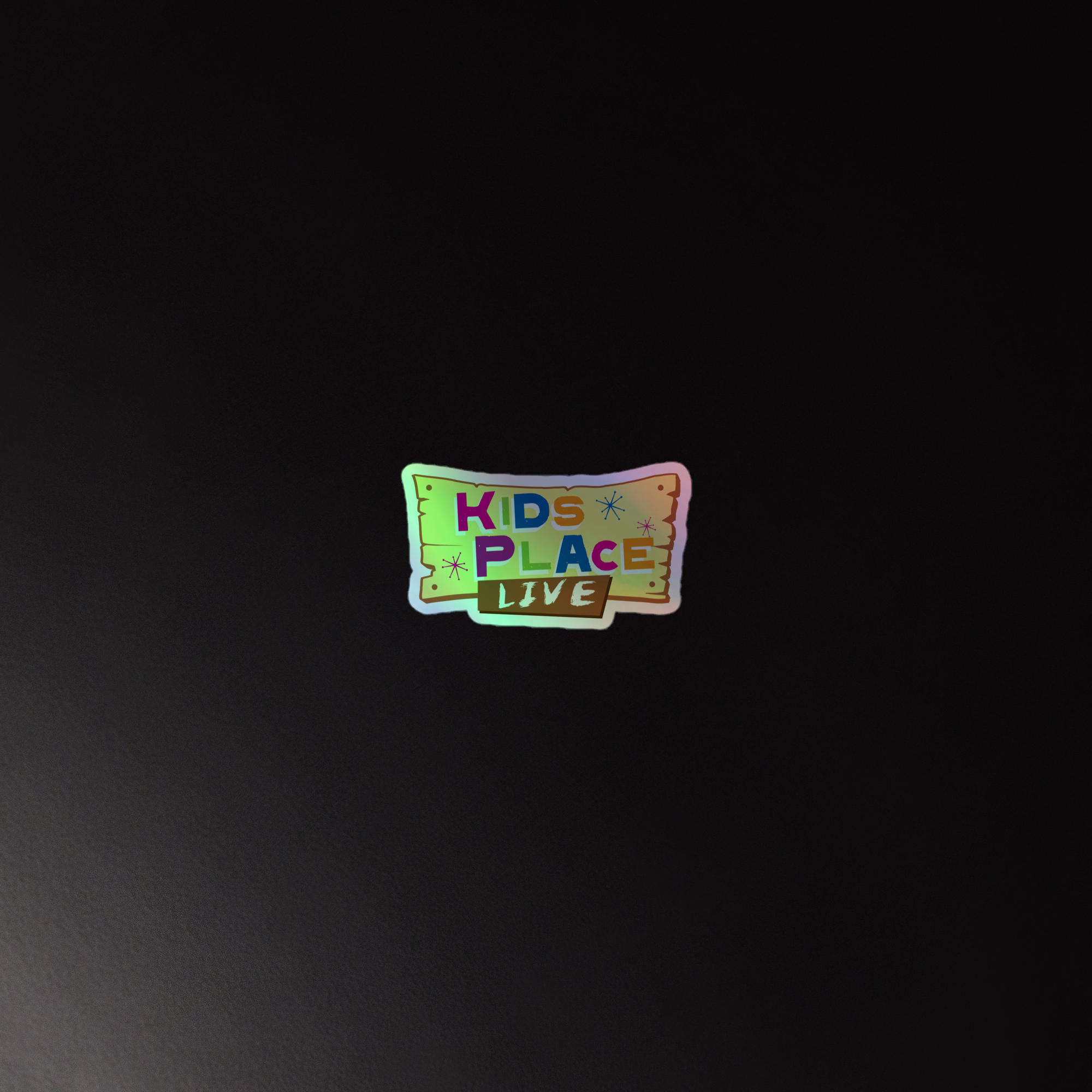 Kids Place Live: Holographic Sticker
