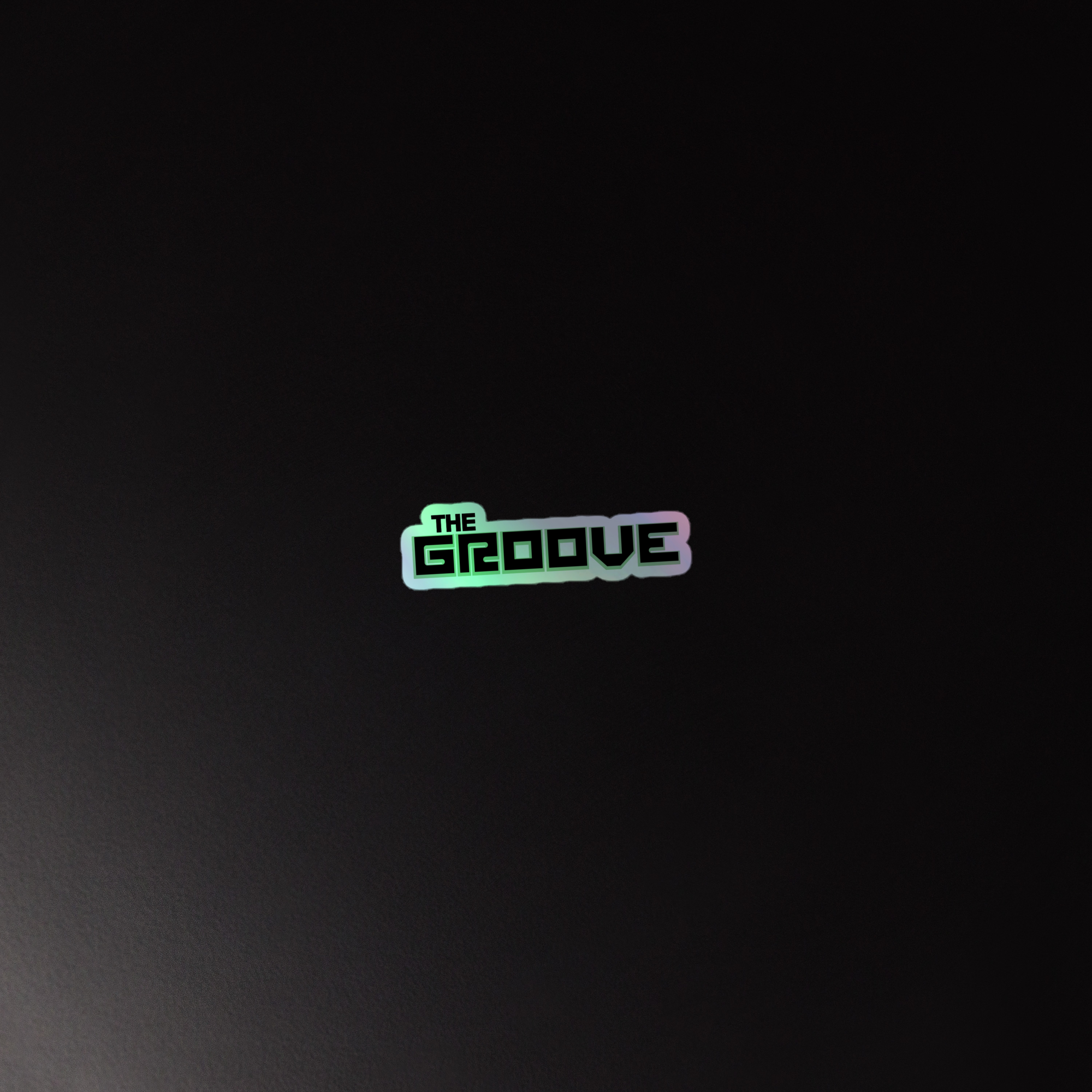 The Groove: Holographic Sticker