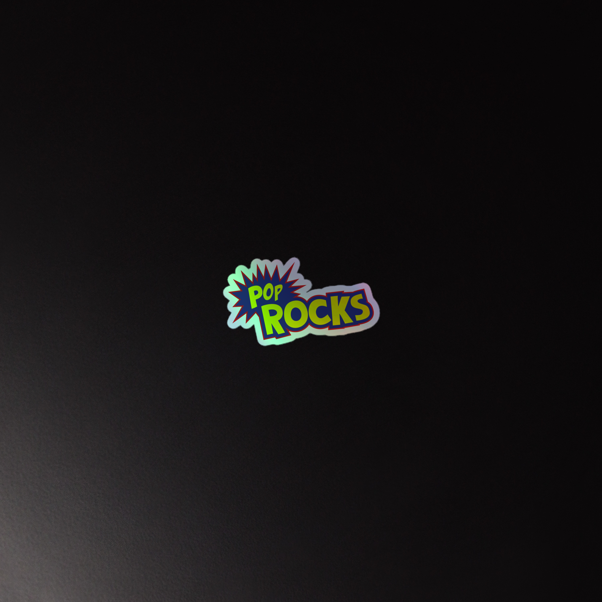 Pop Rocks: Holographic Sticker