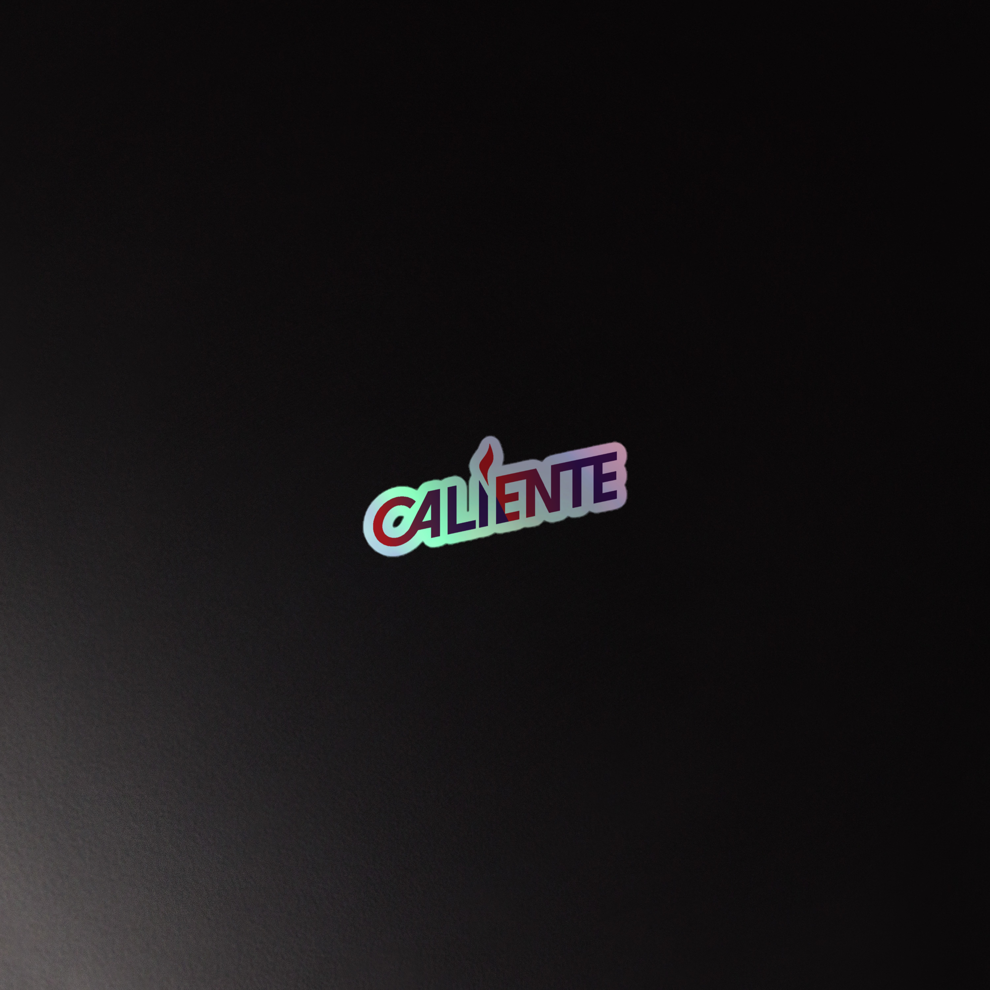 Caliente: Holographic Sticker