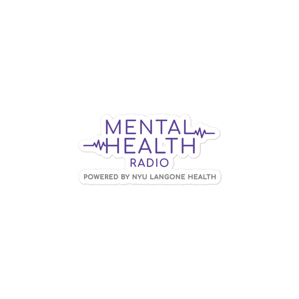 Mental Health Radio: Sticker