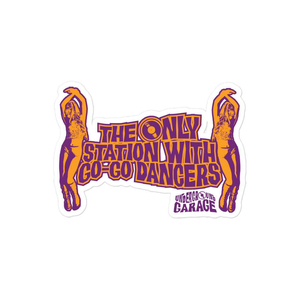 Underground Garage: Go-Go Dancers Sticker – Sirius XM Radio LLC
