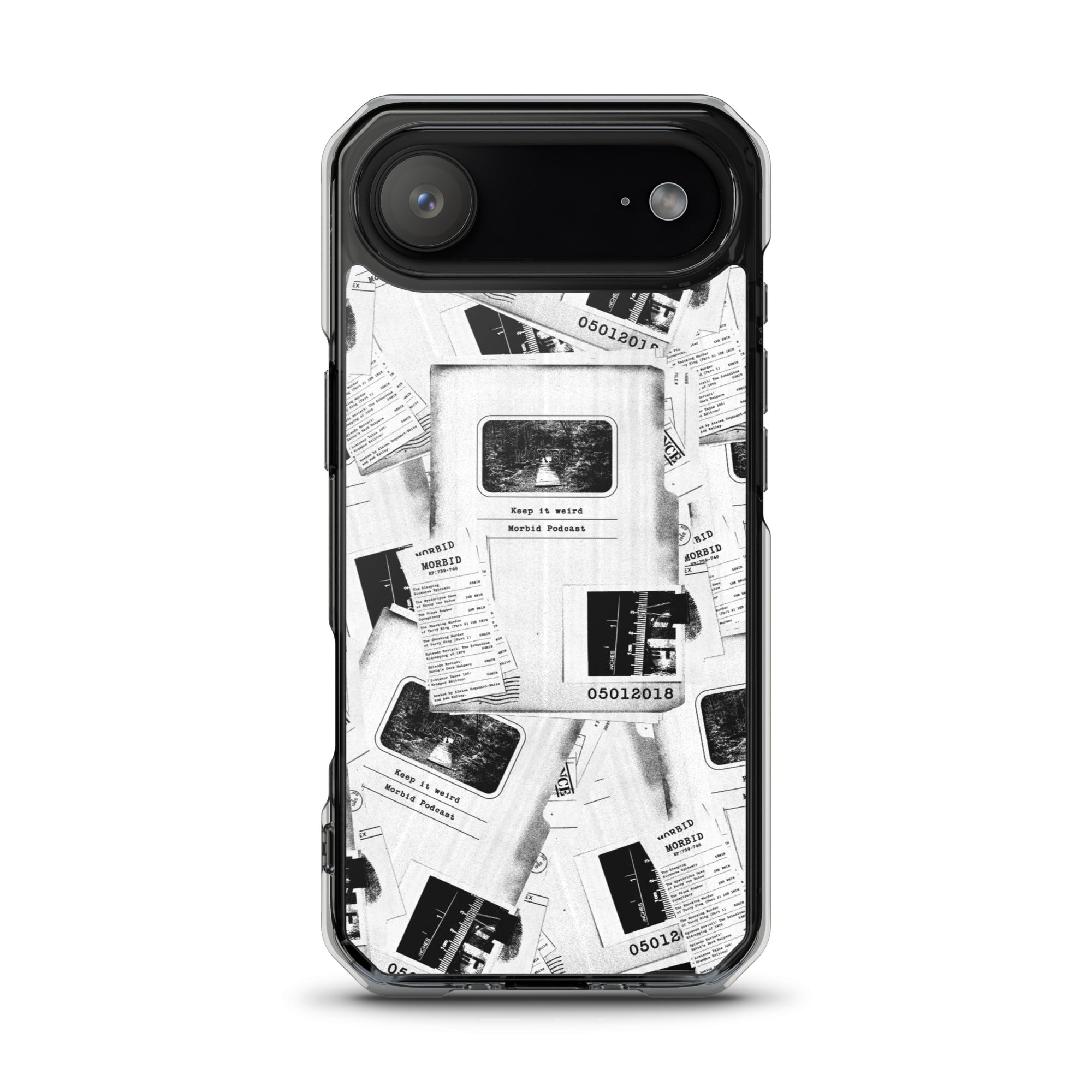 Morbid: Pattern MagSafe® Clear iPhone® Case – Sirius XM Radio LLC Morbid: Pattern MagSafe® Clear iPhone® Case – Sirius XM Radio LLC