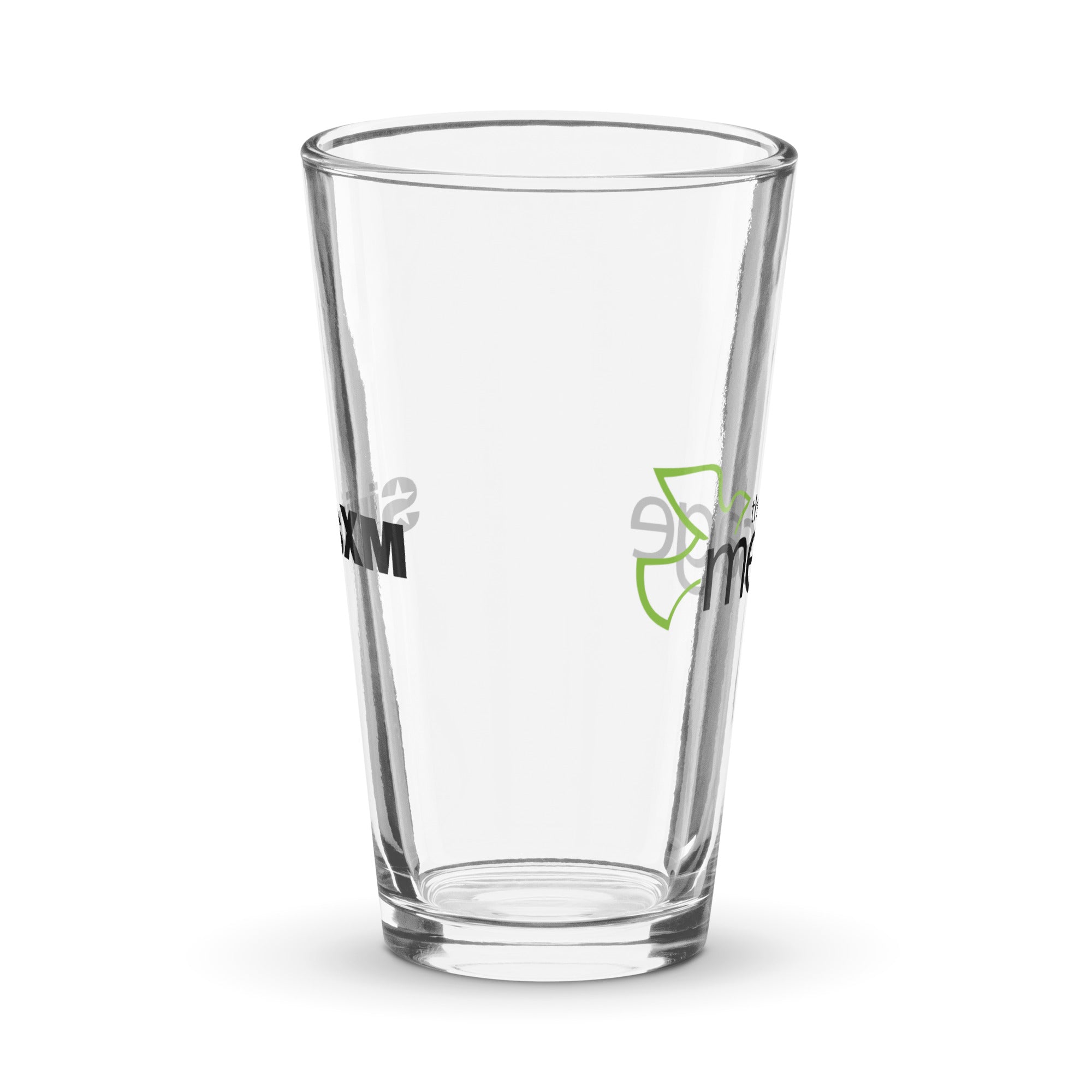 The Message: Pint Glass