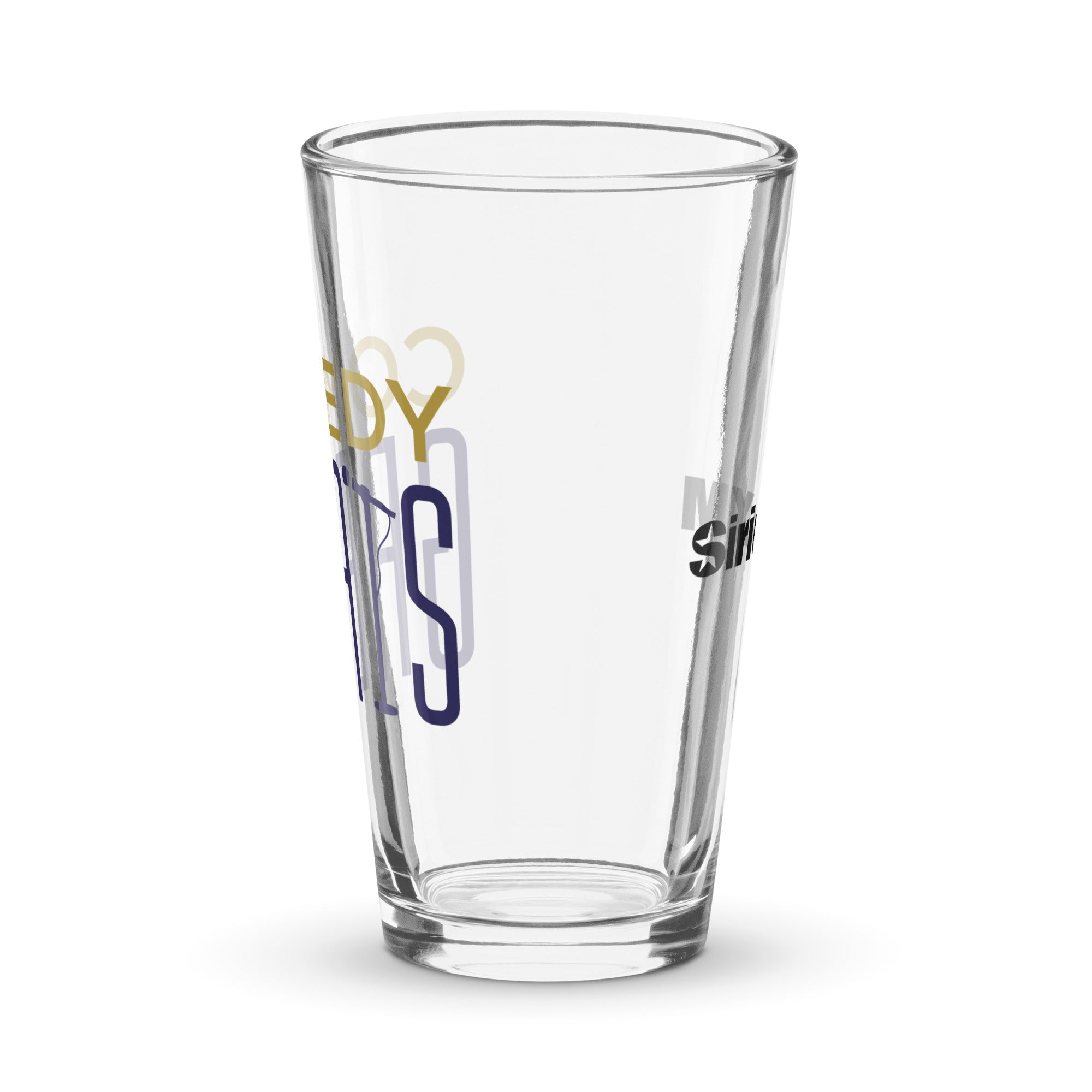 Comedy Greats: Pint Glass