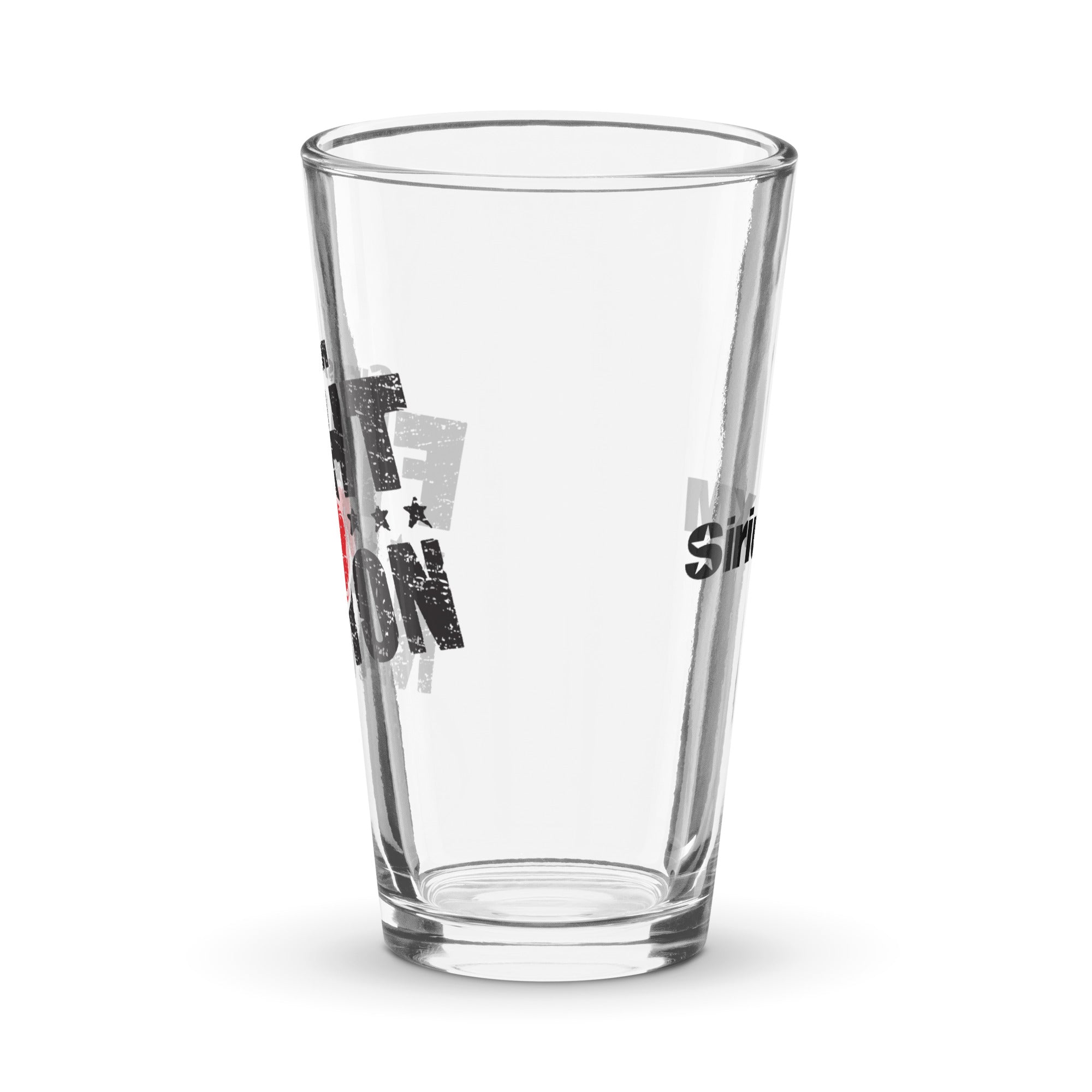 Fight Nation: Pint Glass