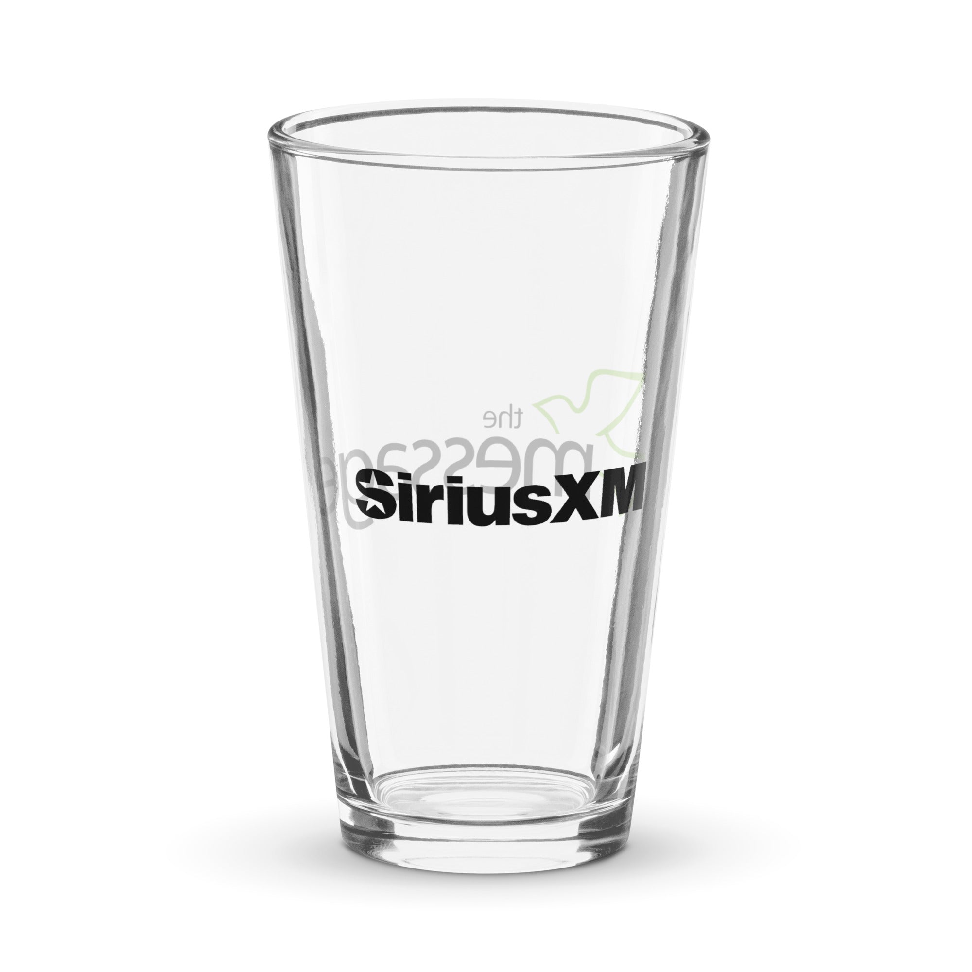 The Message: Pint Glass