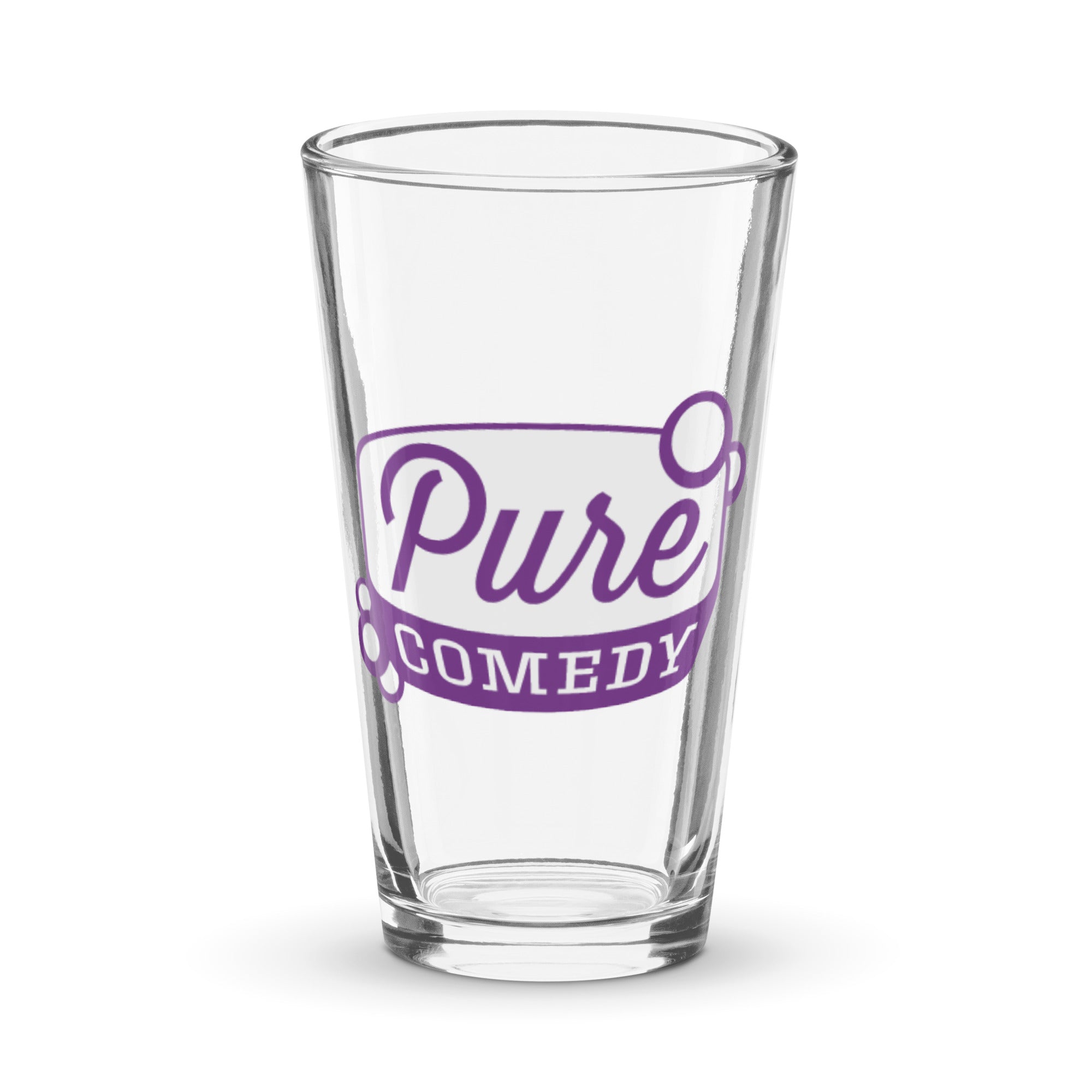 Pure Comedy: Pint Glass