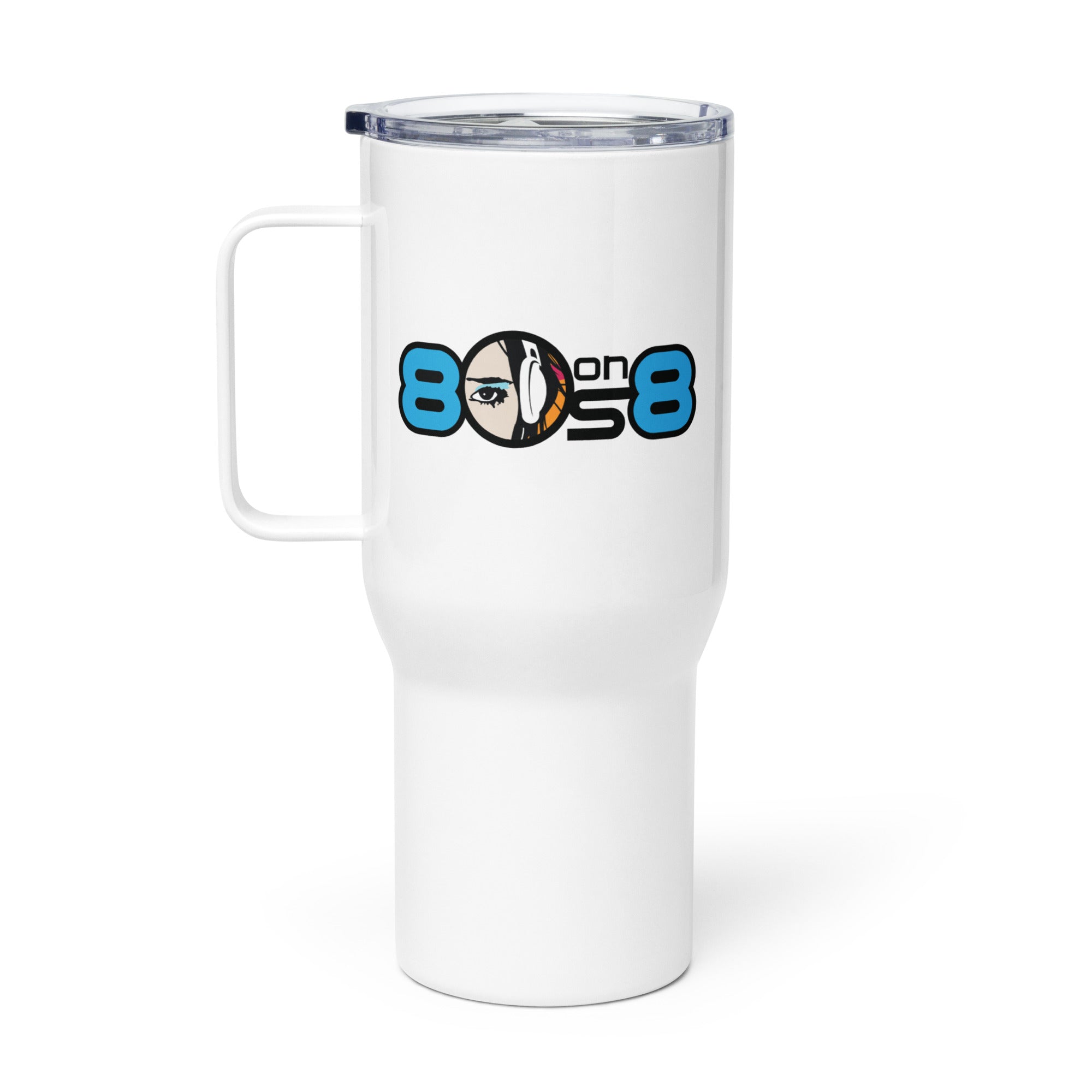 80s on 8: Travel Mug