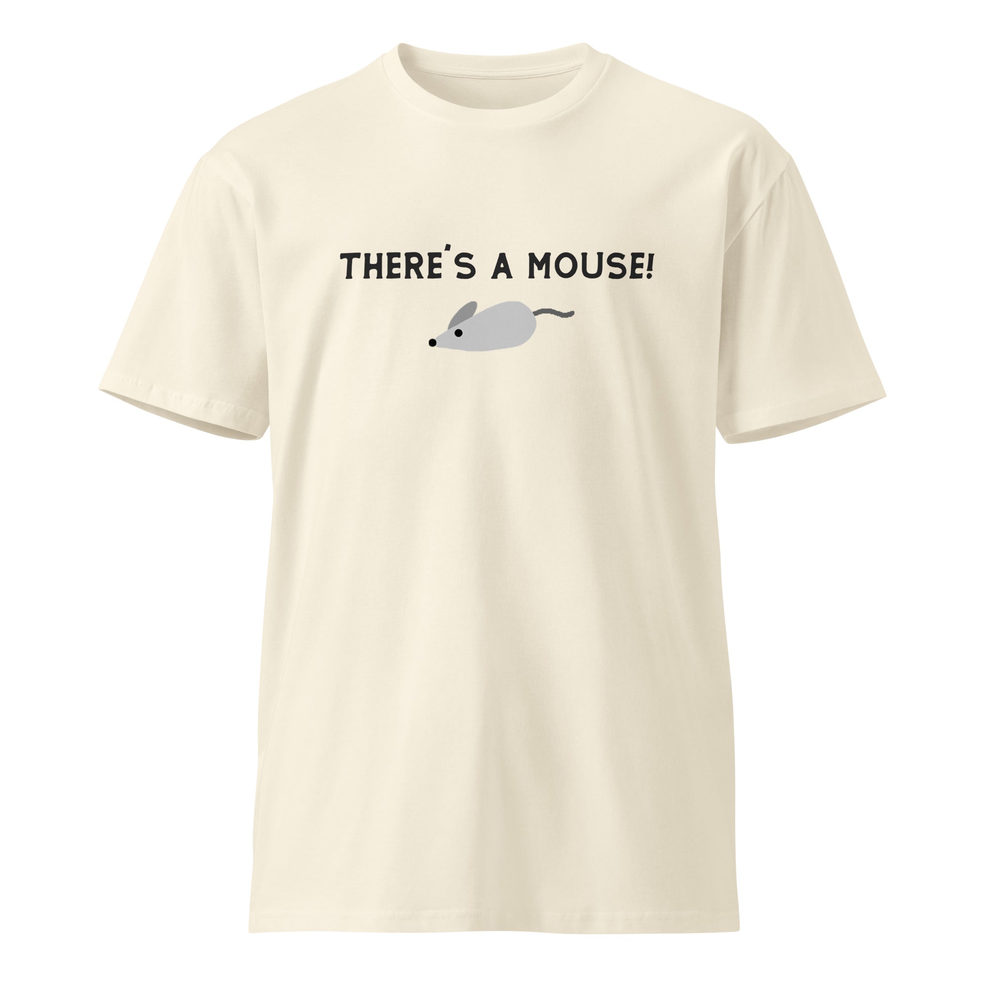Morning Mash Up: There's a Mouse! Creme T-shirt – Sirius XM Radio LLC