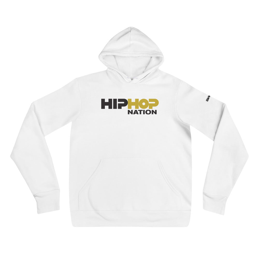Hip-Hop Nation: Big Logo Hoodie (White)