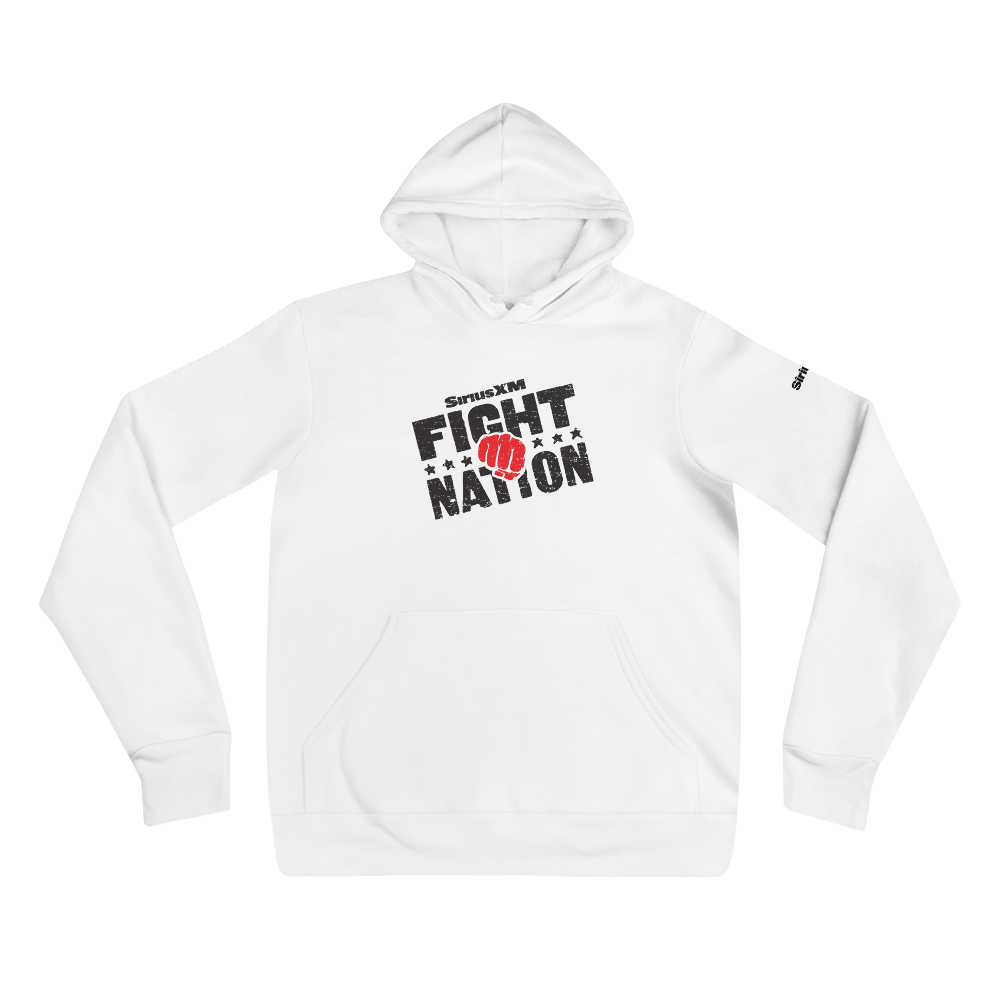 Fight Nation: Hoodie (White)