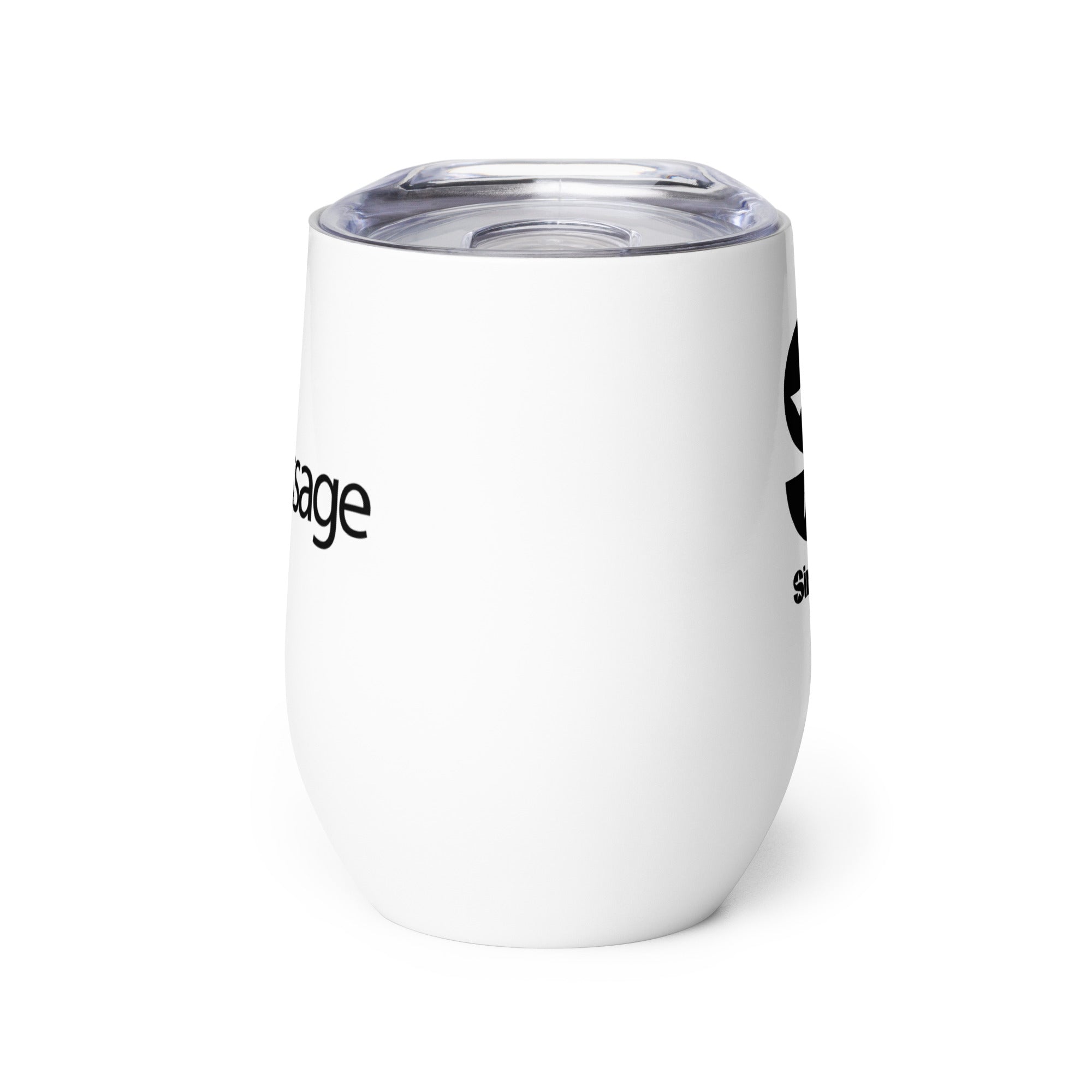 The Message: Wine Tumbler