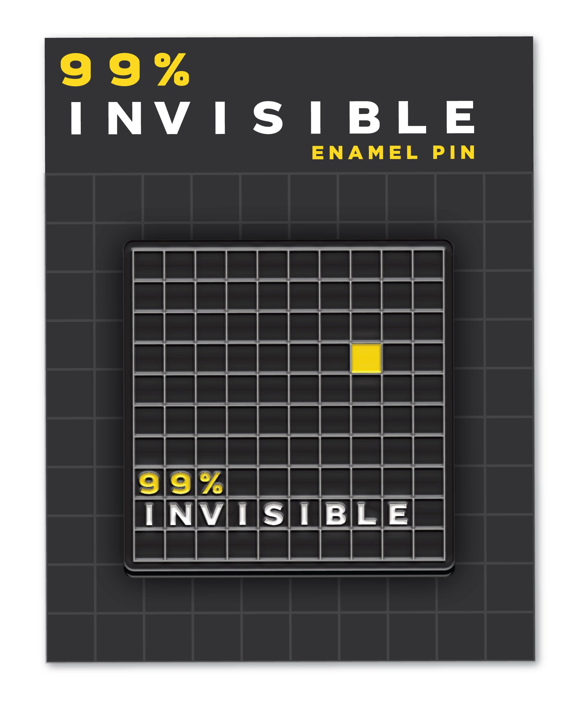 99% Invisible: Enamel Pin – Sirius XM Radio LLC