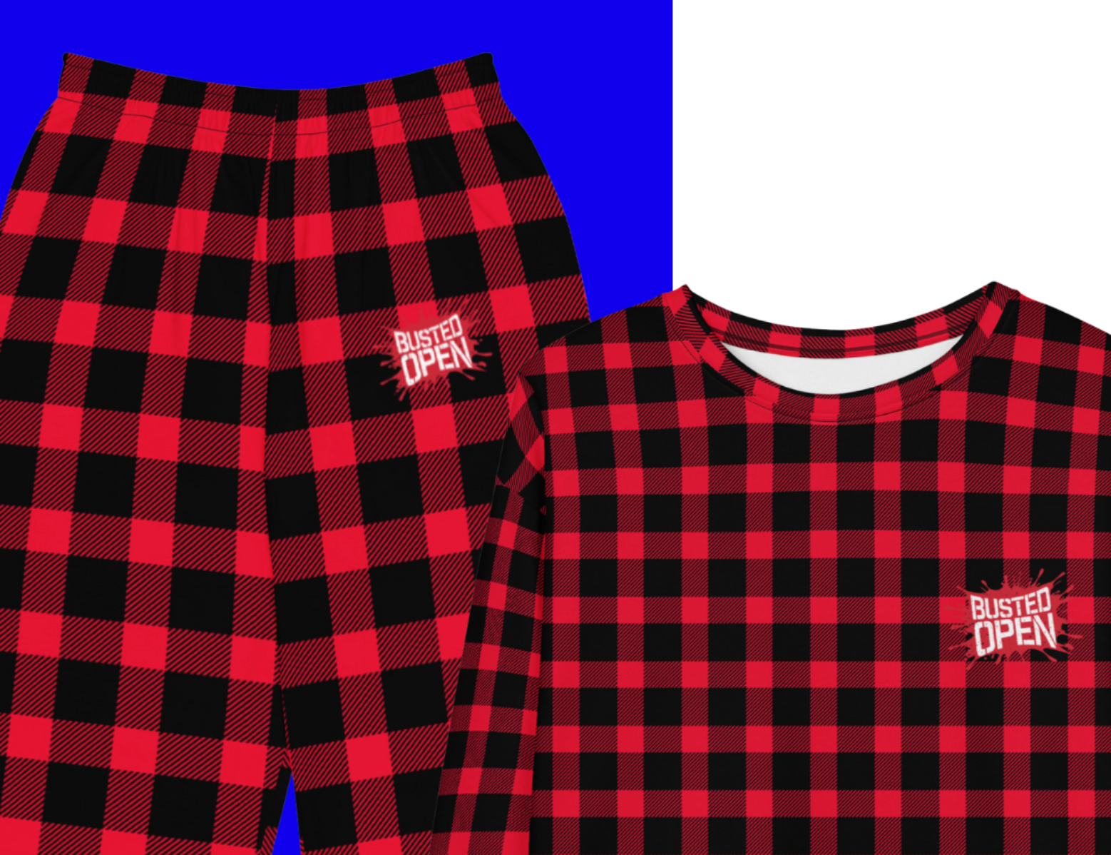 Busted Open: Plaid PJs Bundle