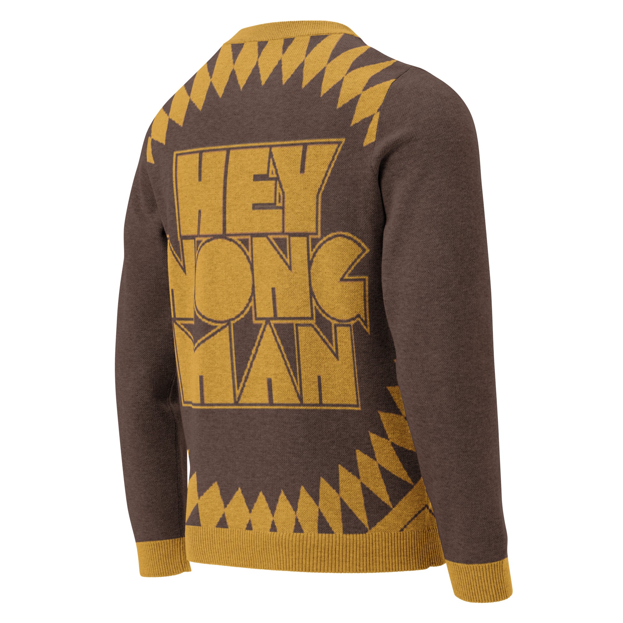 Comedy Bang Bang: REAL Knitted Hey Nong Man Sweater – Sirius XM