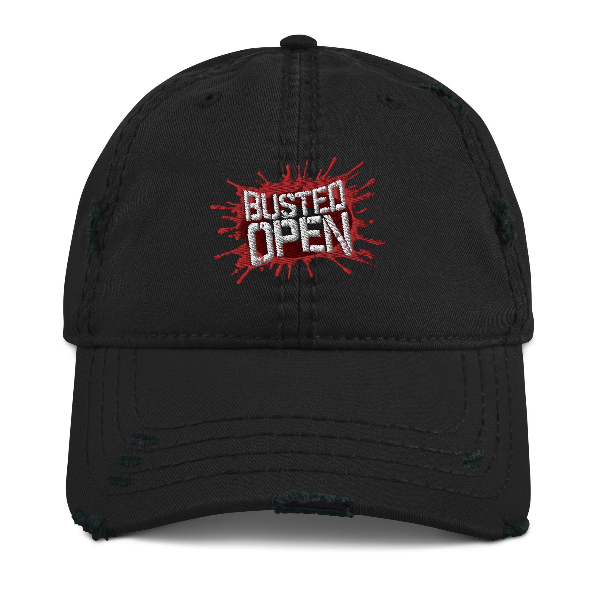 Busted Open: Bloody Good Distressed Cap