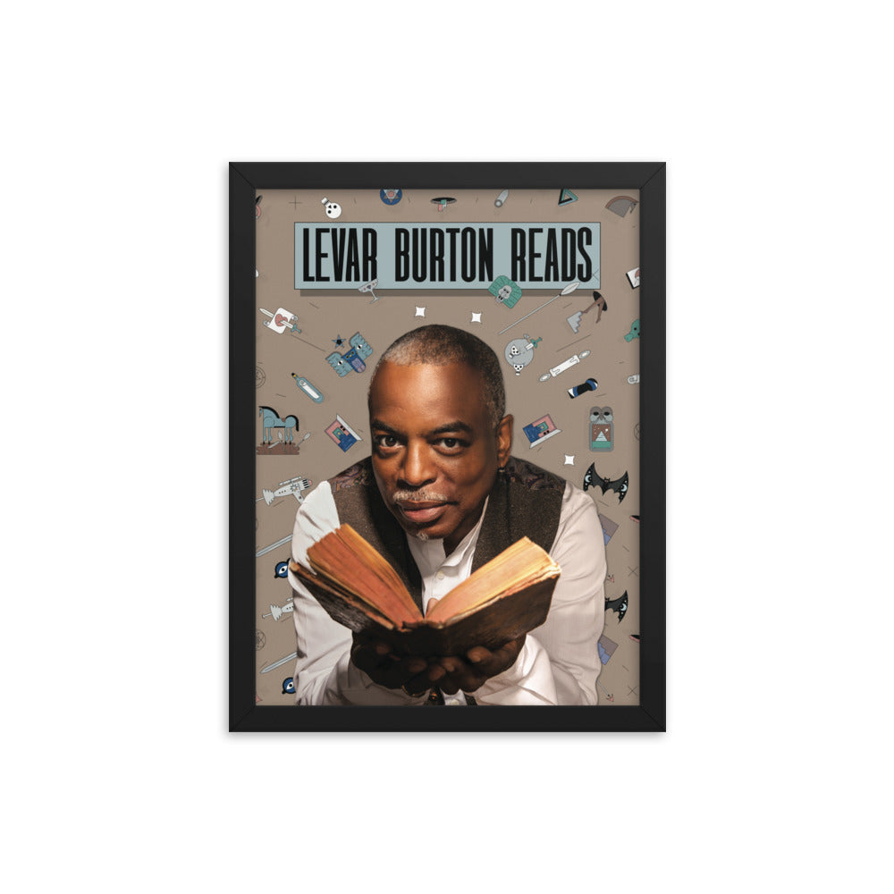 LeVar Burton Reads: Framed Poster