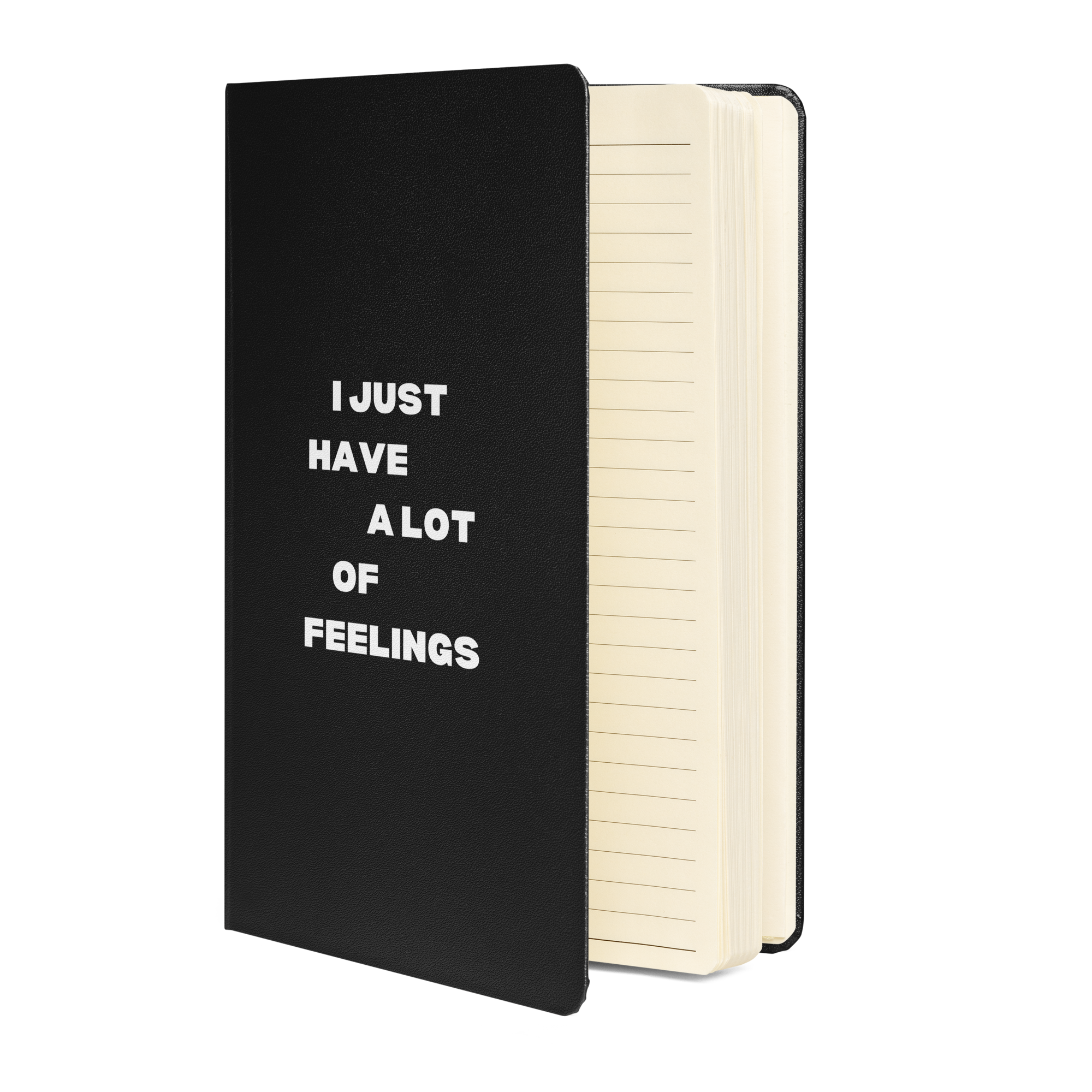 The Highway: A Lot of Feelings Hardcover Notebook