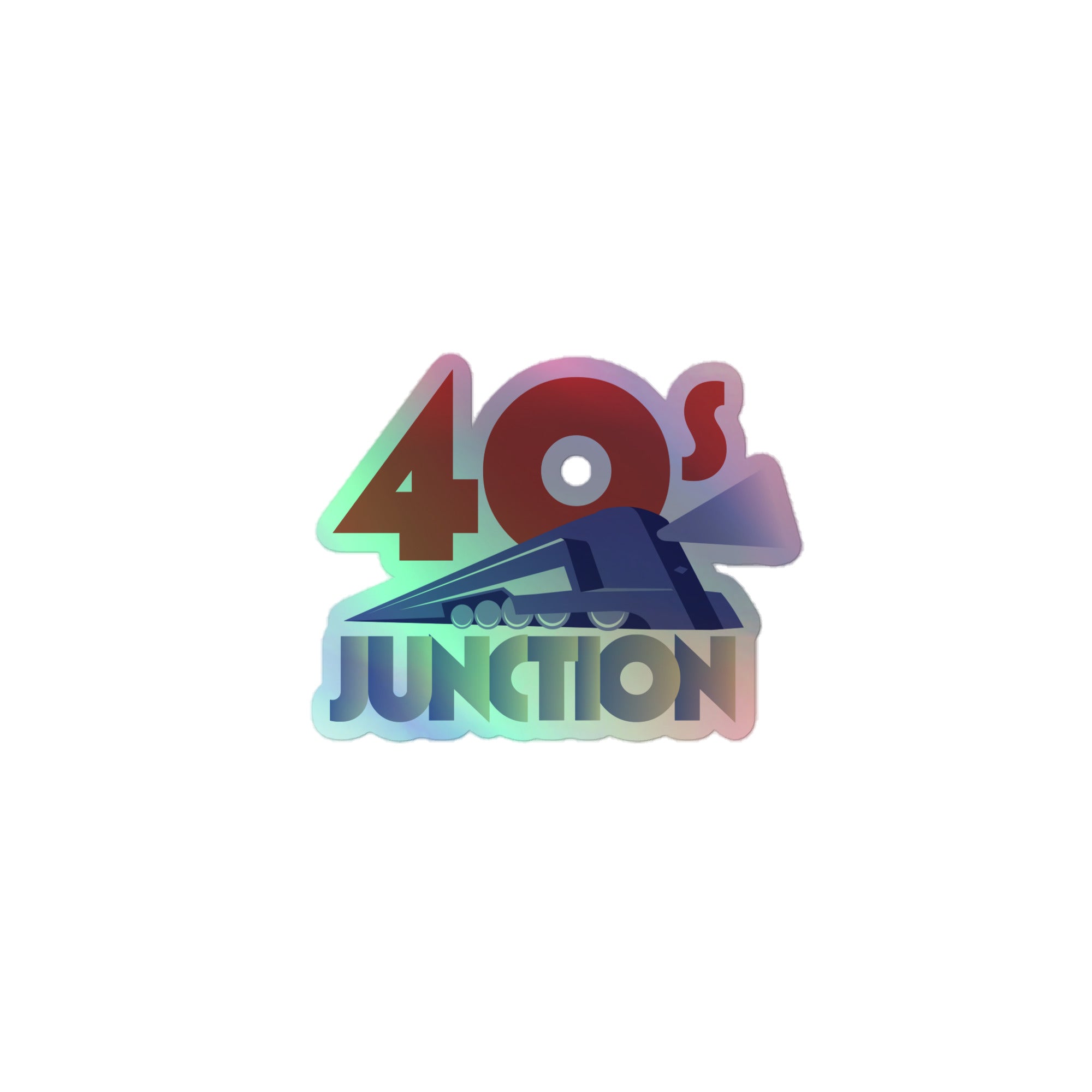 40s Junction: Holographic Sticker