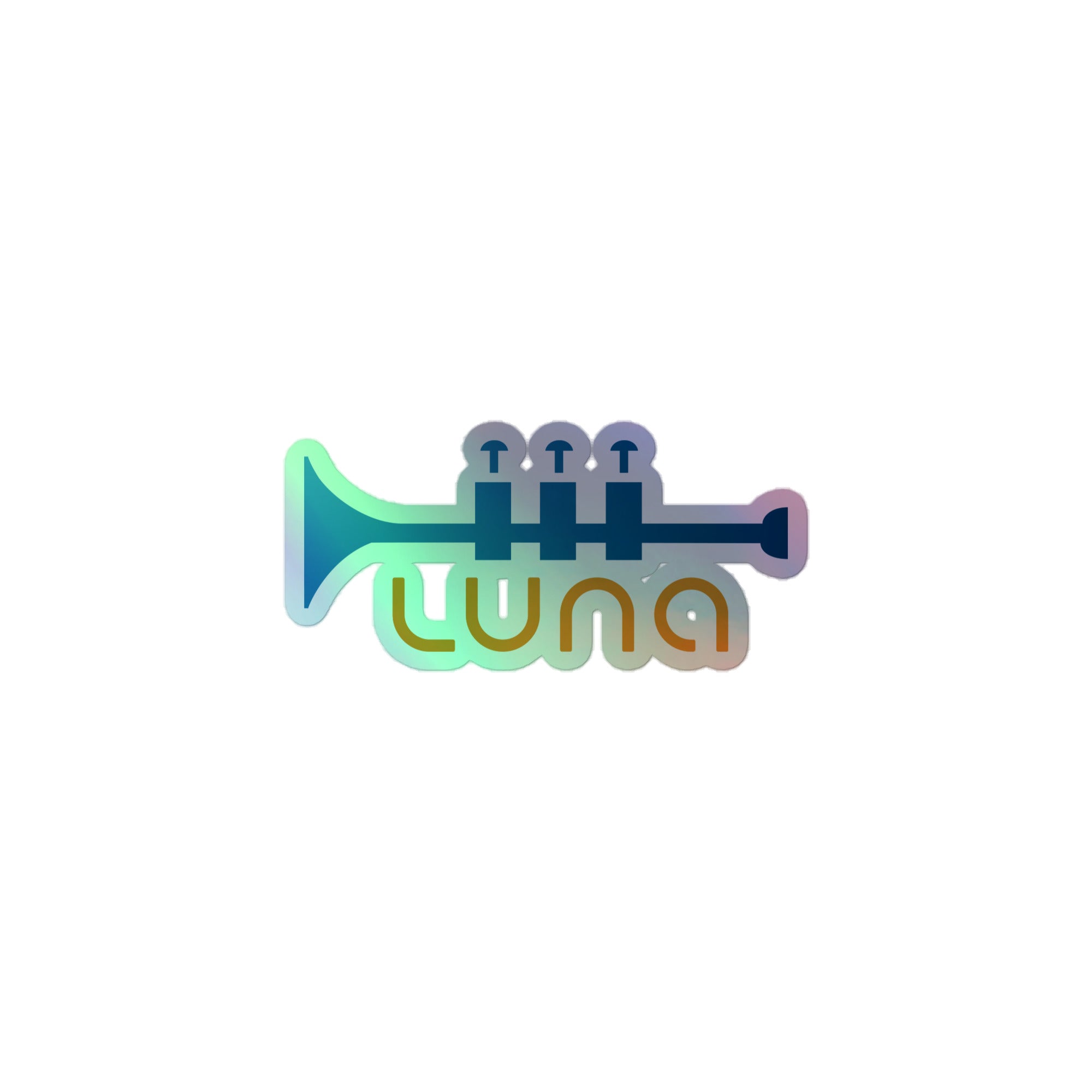 Luna: Holographic Sticker