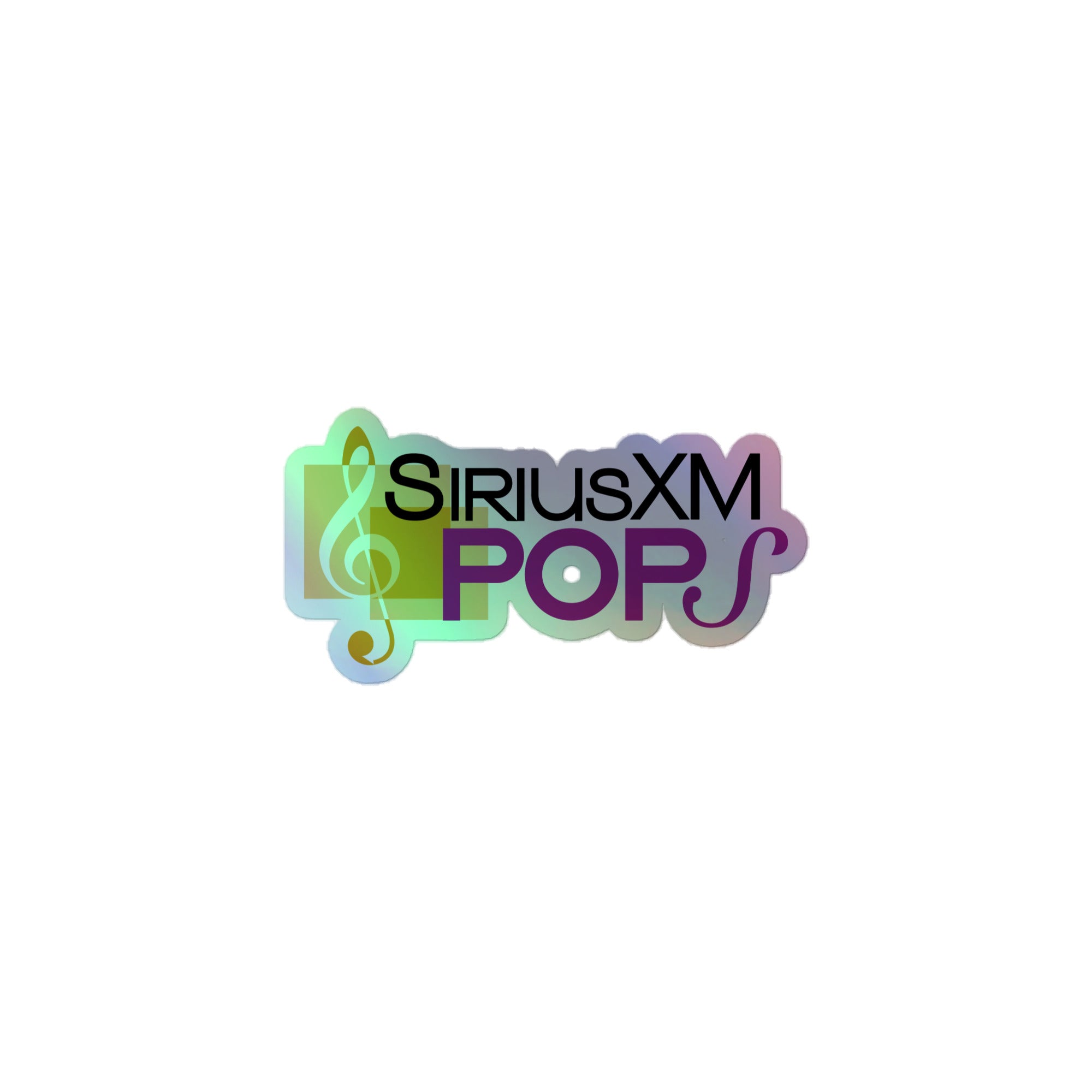 SiriusXM Pops: Holographic Sticker