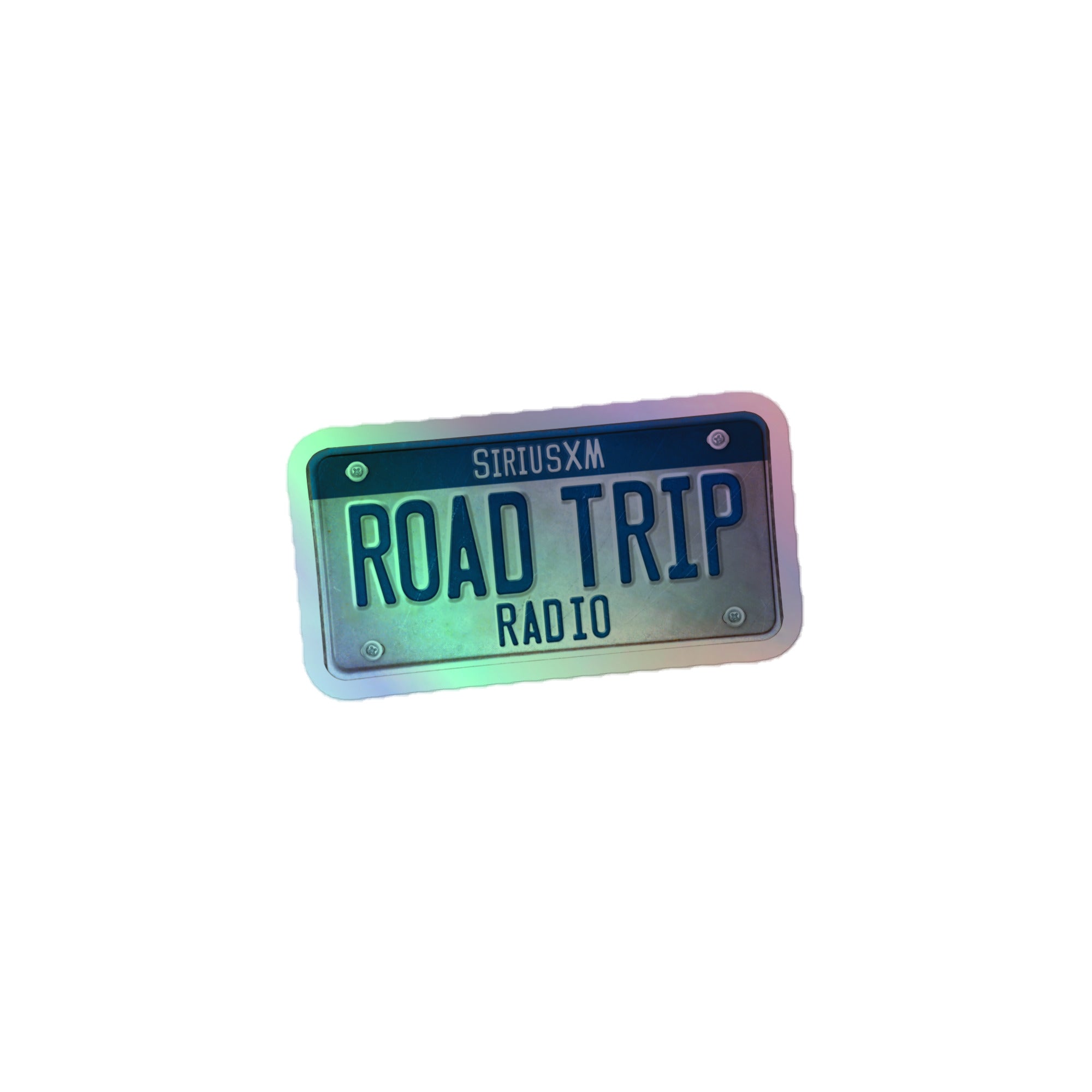 Road Trip Radio: Holographic Sticker