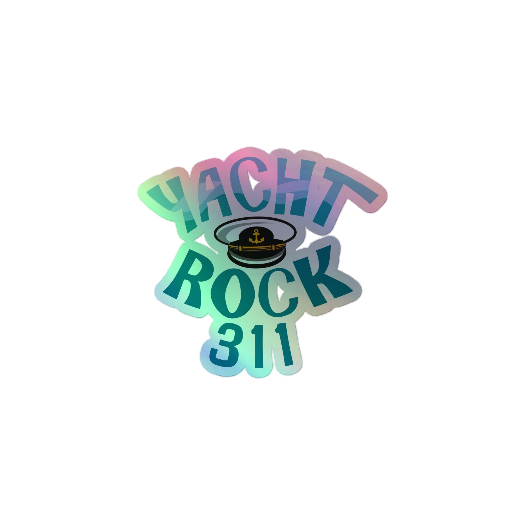 Yacht Rock: Holographic Sticker