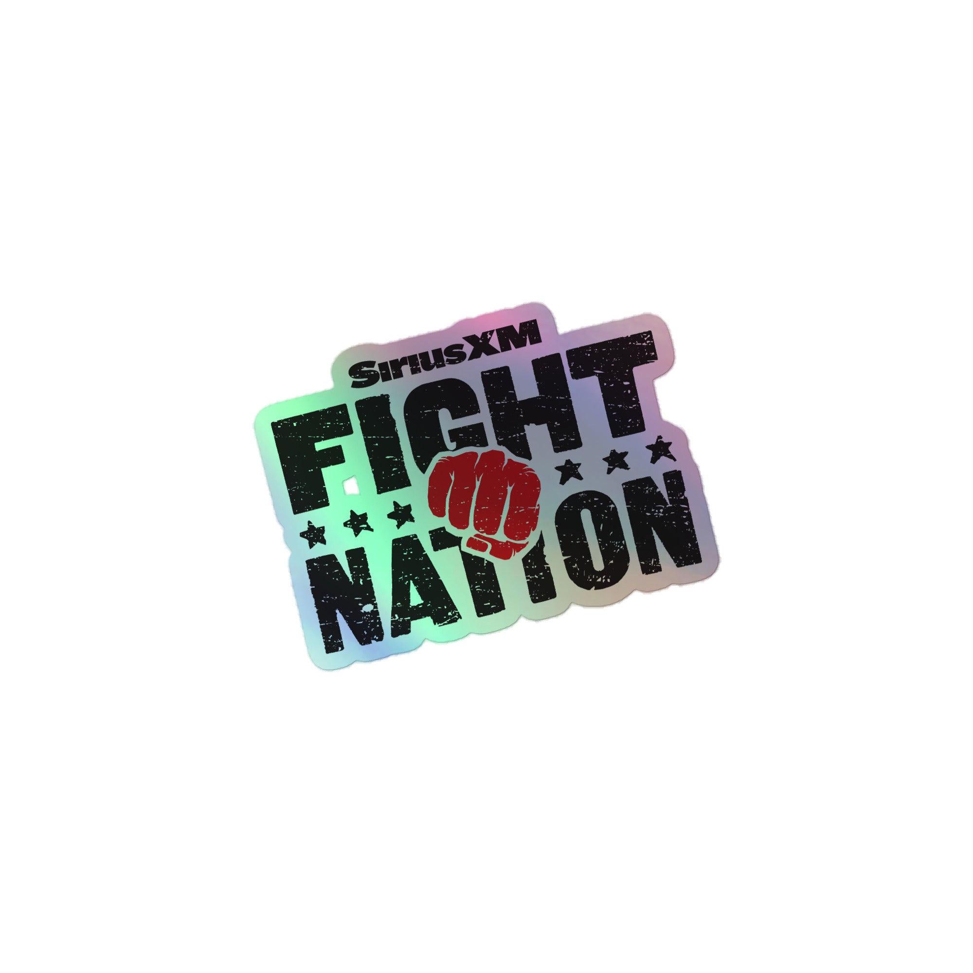 Fight Nation: Holographic Sticker