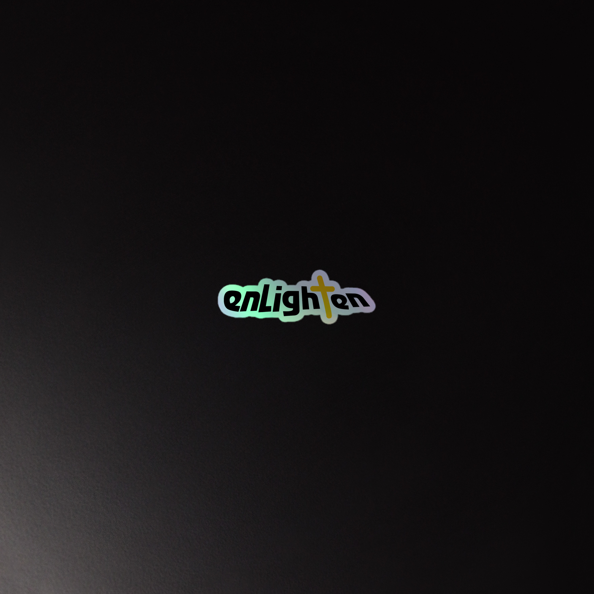 Enlighten: Holographic Sticker