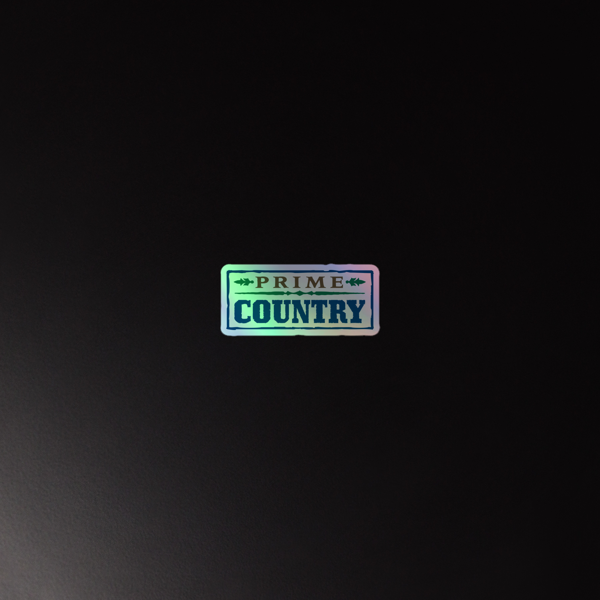 Prime Country: Holographic Sticker