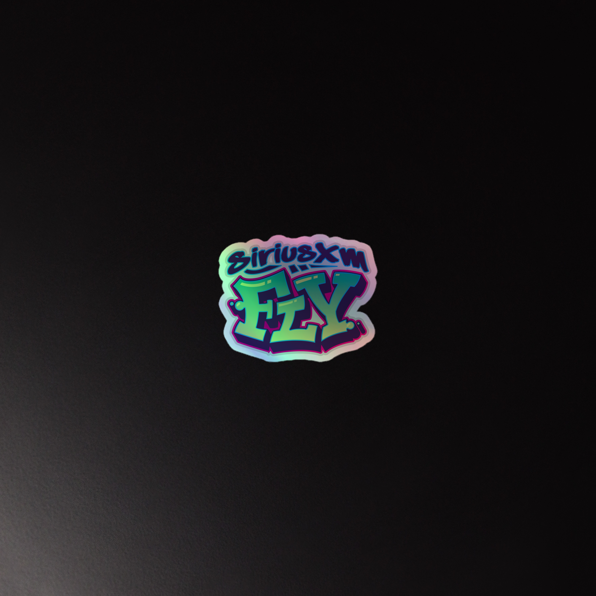 Sirius Project Sticker SiriusXM Fly: Holographic Sticker – Sirius XM Radio LLC