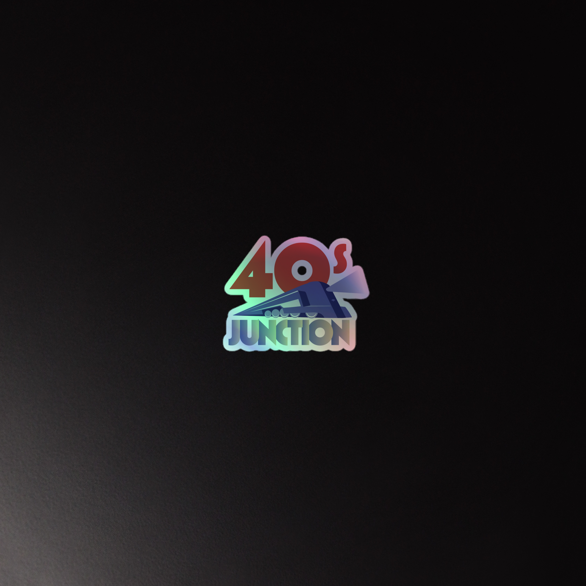 40s Junction: Holographic Sticker