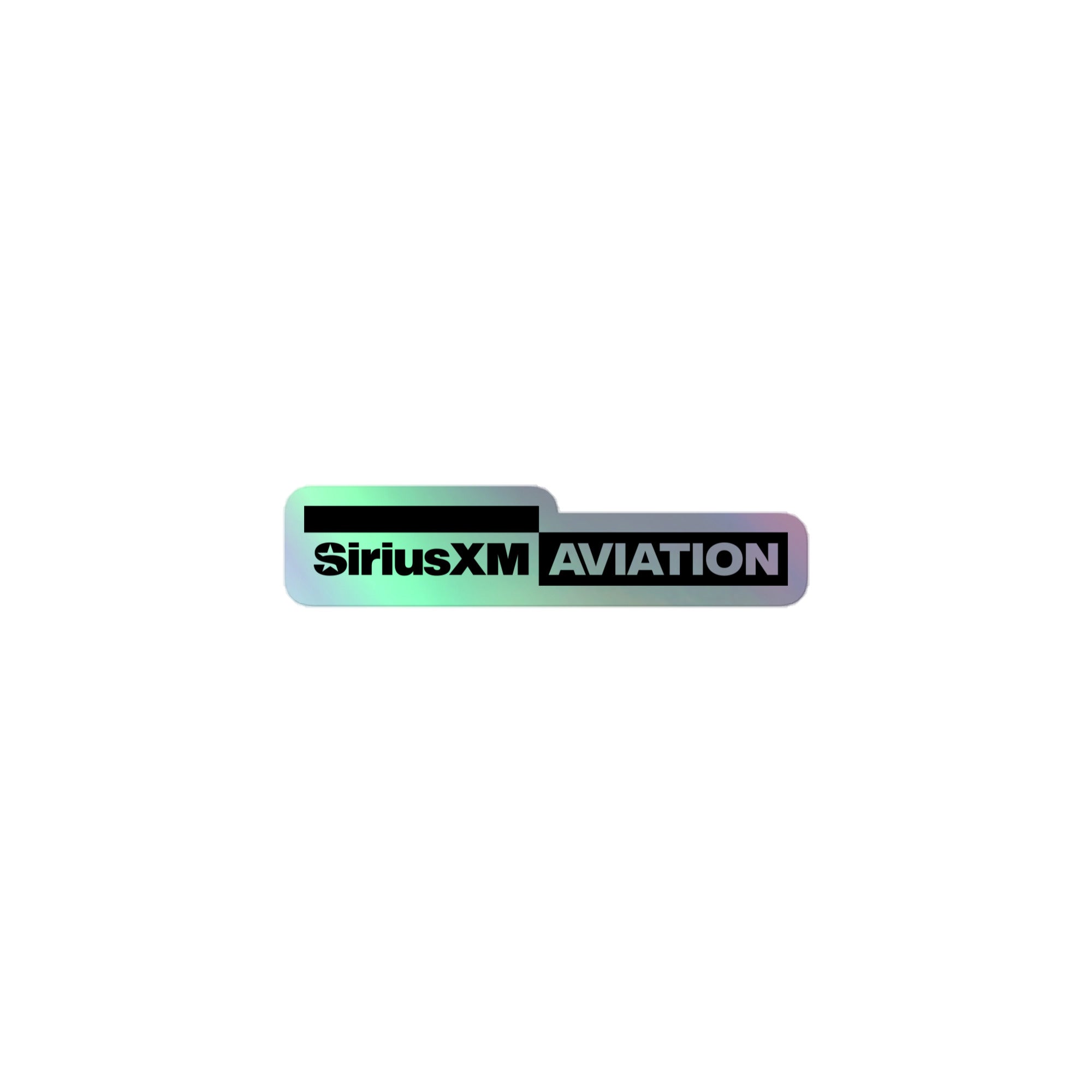Sirius Project Sticker SiriusXM Aviation: Holographic Sticker – Sirius XM Radio LLC