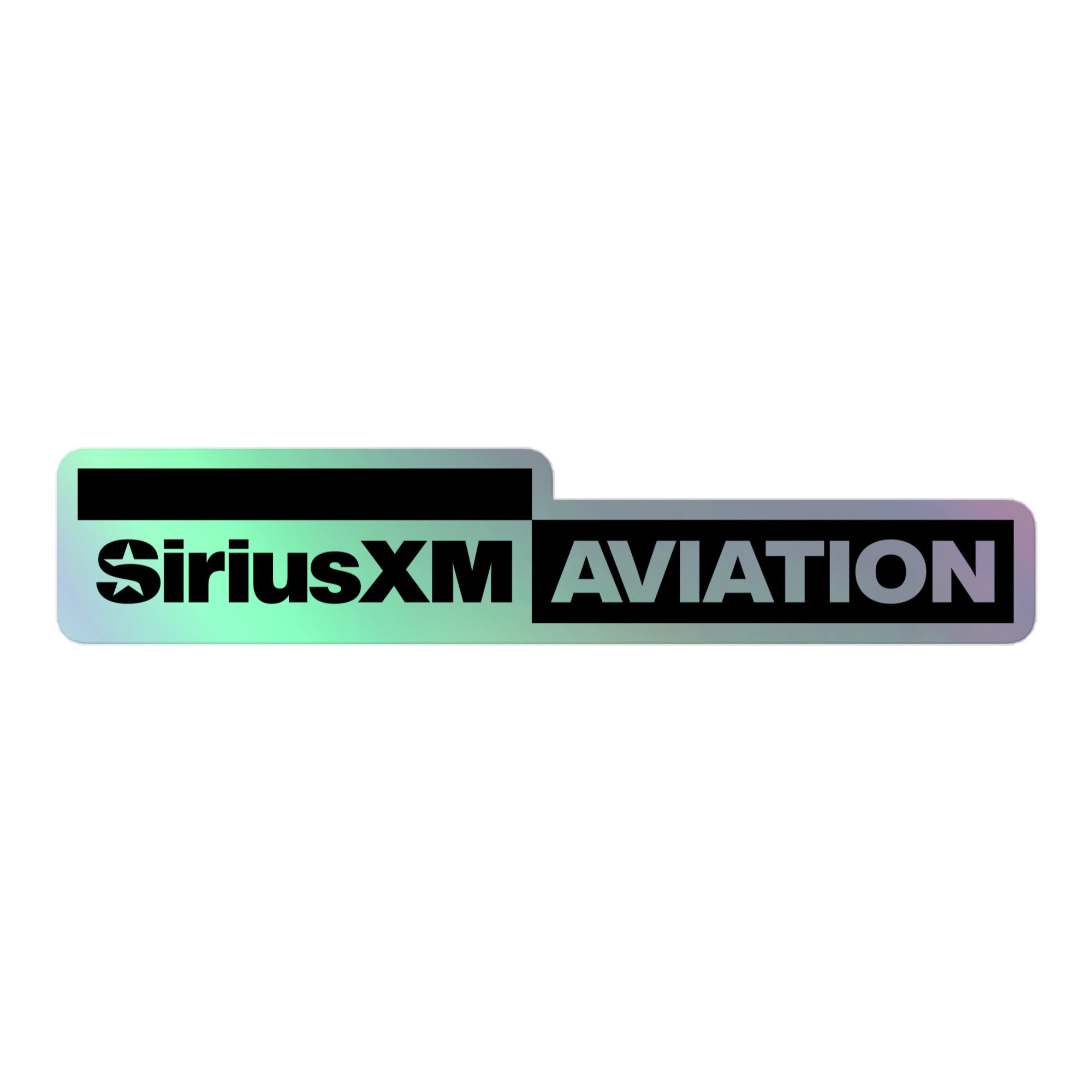 Sirius Project Sticker SiriusXM Aviation: Holographic Sticker – Sirius XM Radio LLC