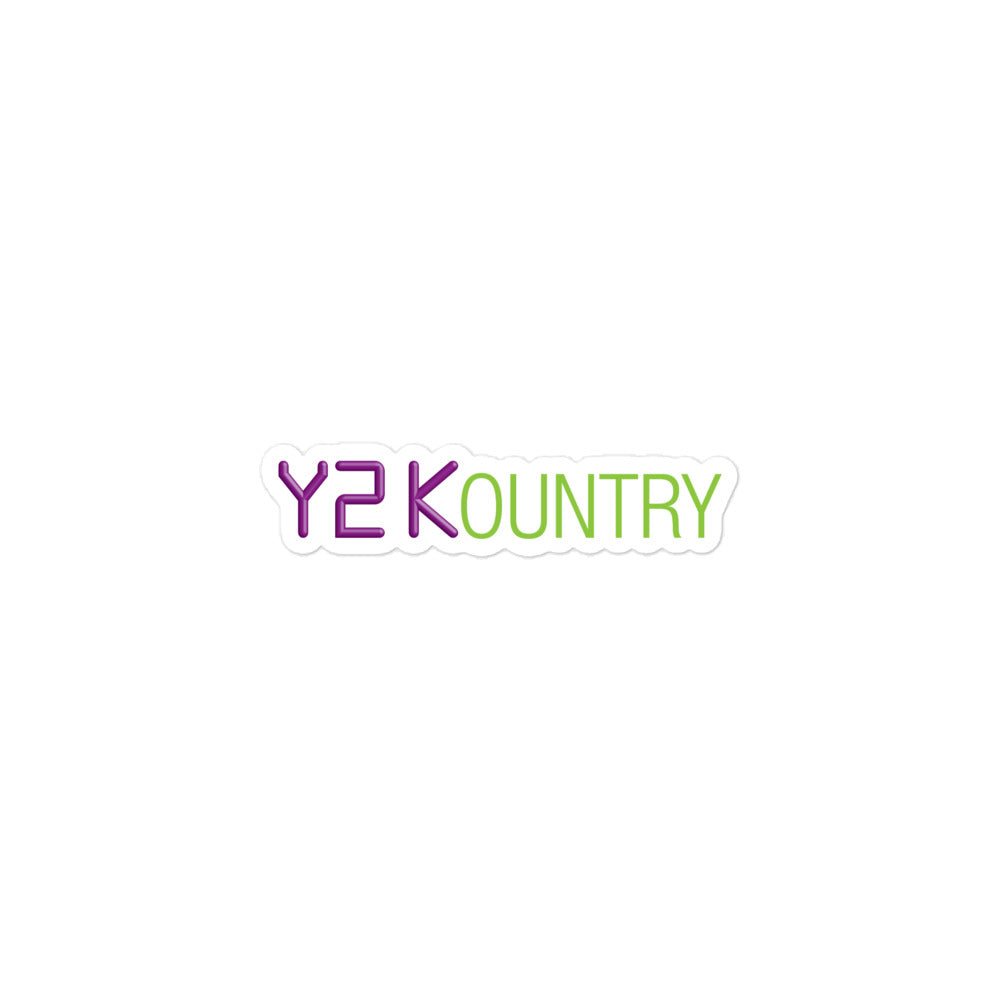 Y2Kountry: Sticker