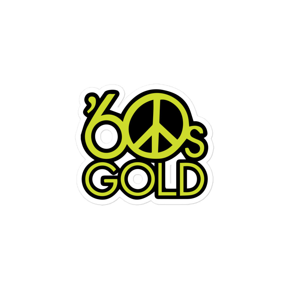60s Gold: Sticker