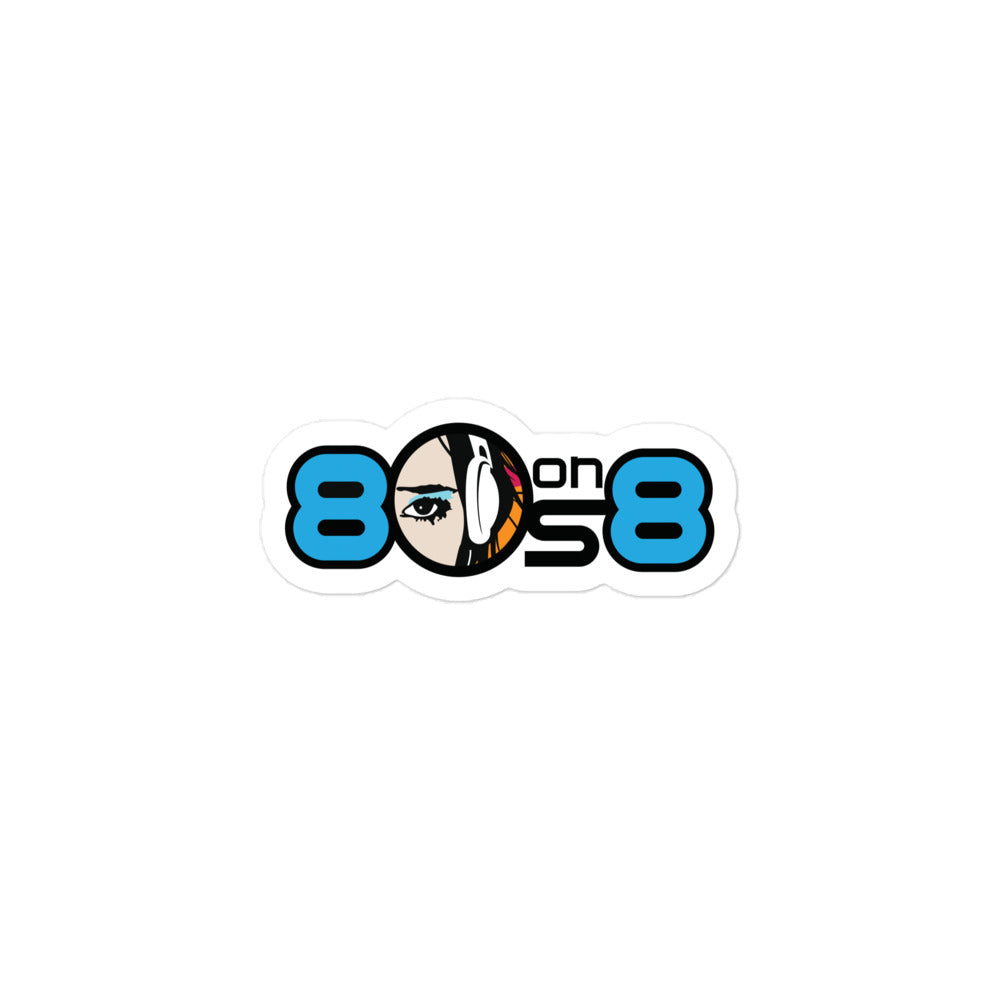 80s on 8: Sticker