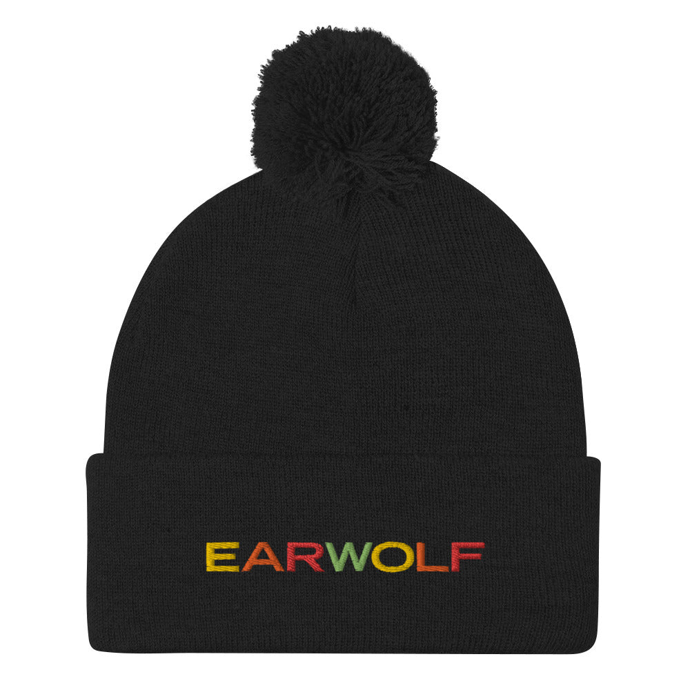 Earwolf: Pom-Pom Beanie (Black)