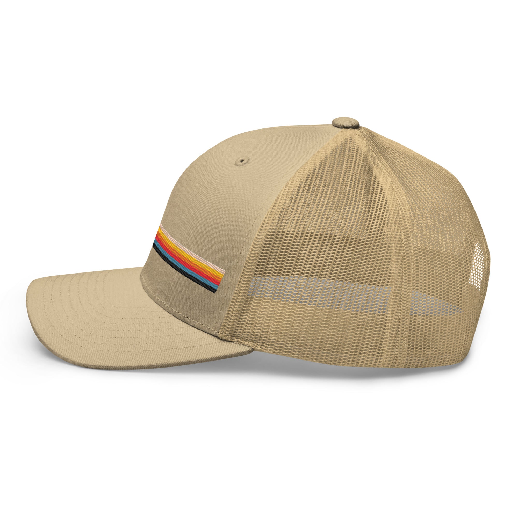 Khaki trucker hat on sale