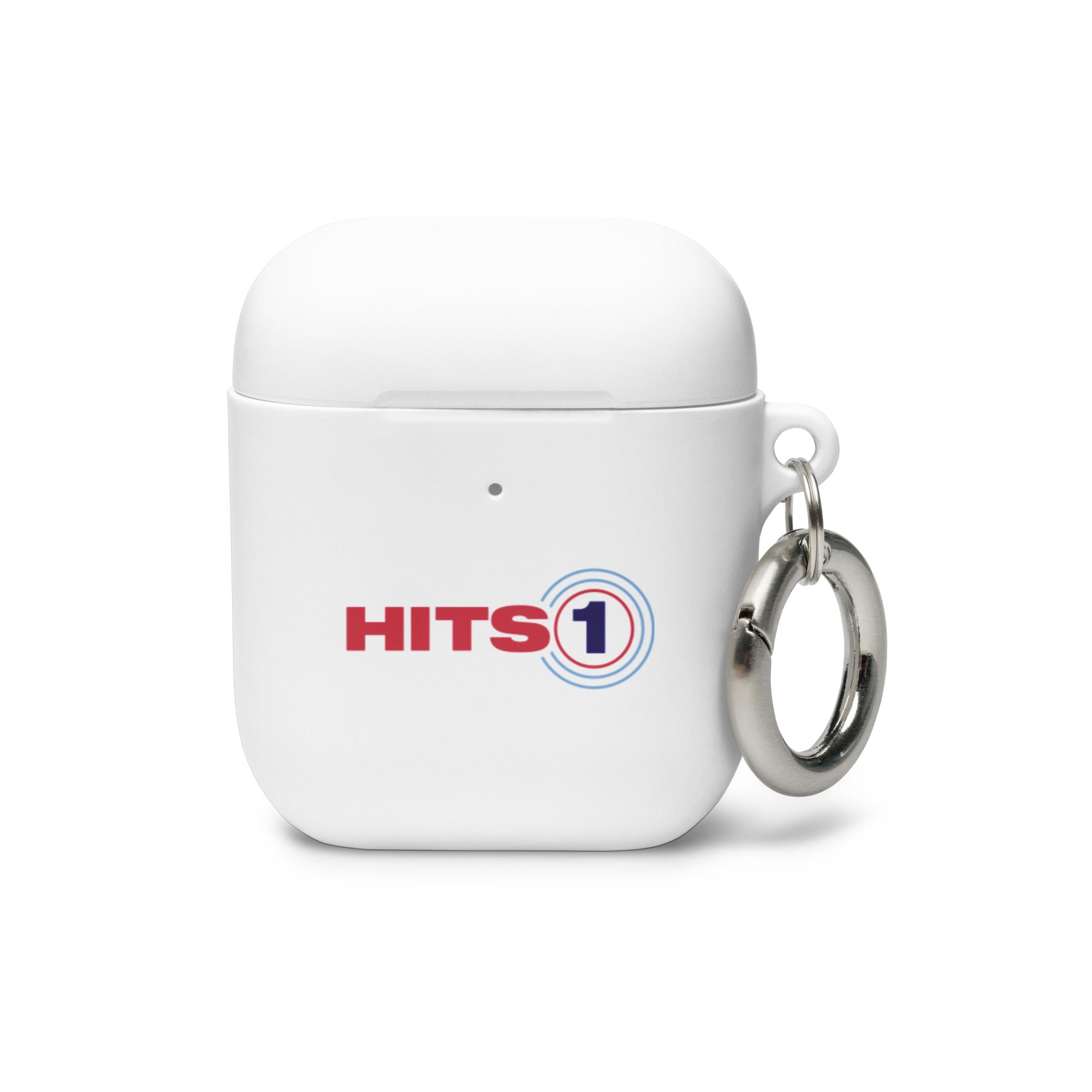AirPods® Case Cover with 'Hits 1' logo on back.