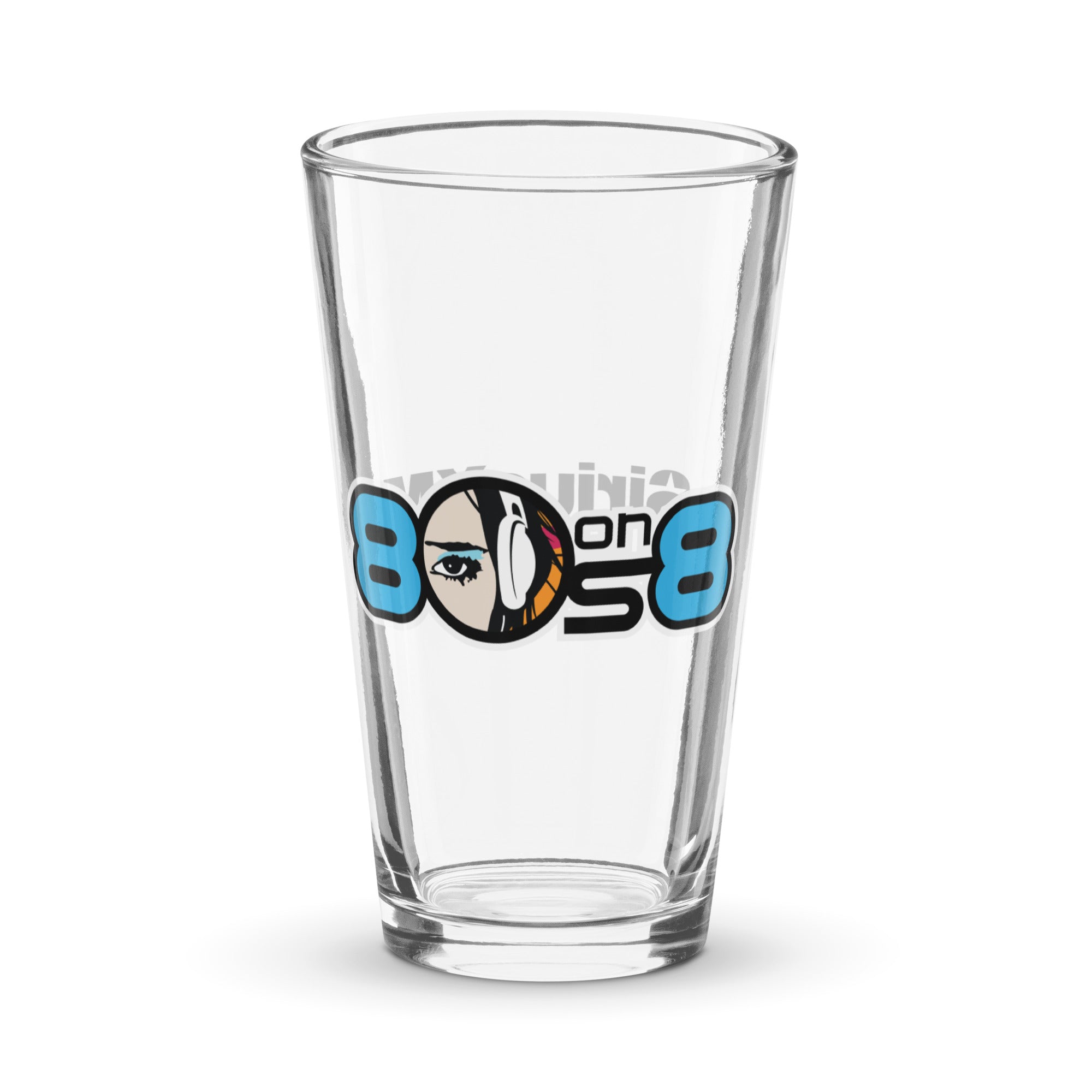 80s on 8: Pint Glass