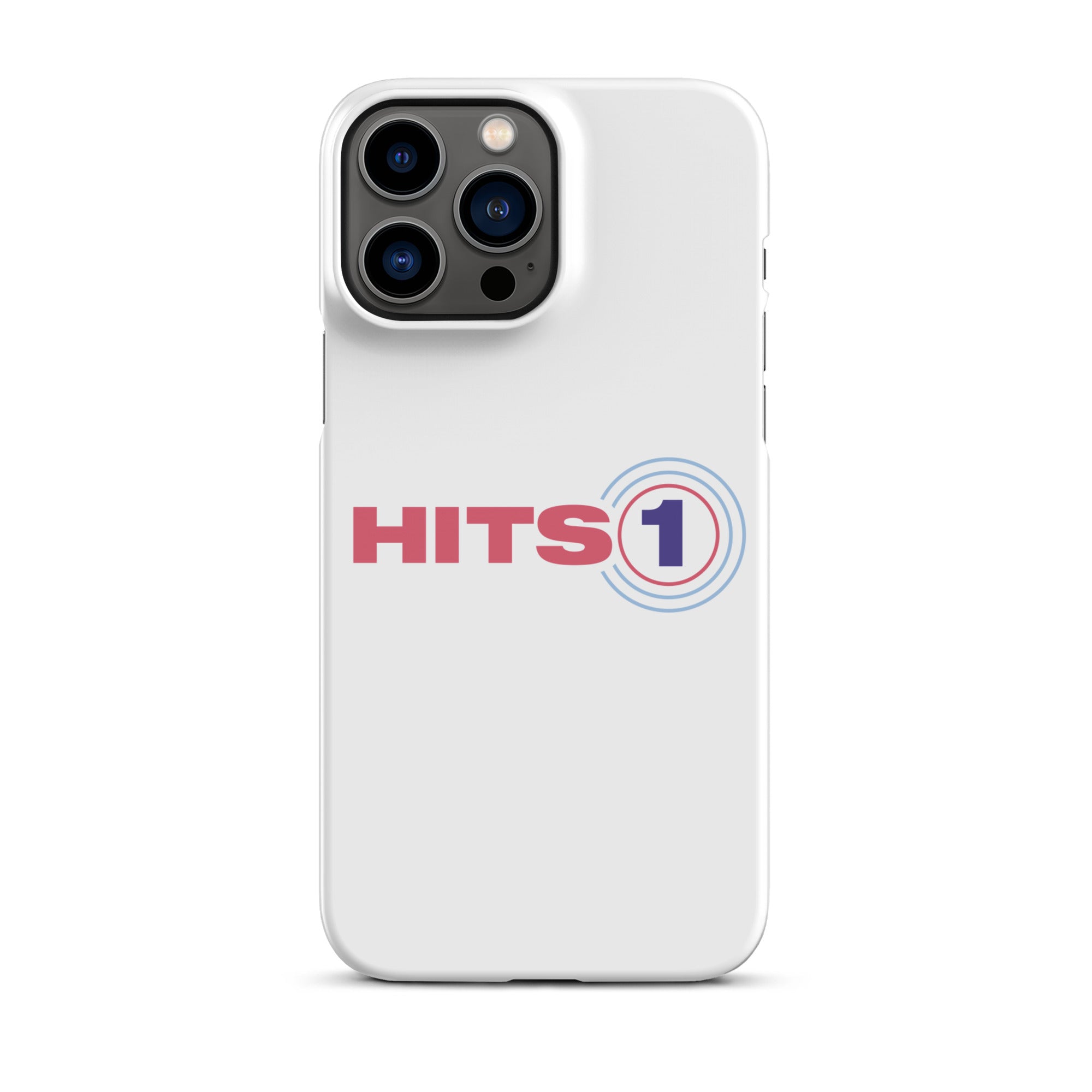  iPhone® Snap Case with 'Hits 1' logo on back.