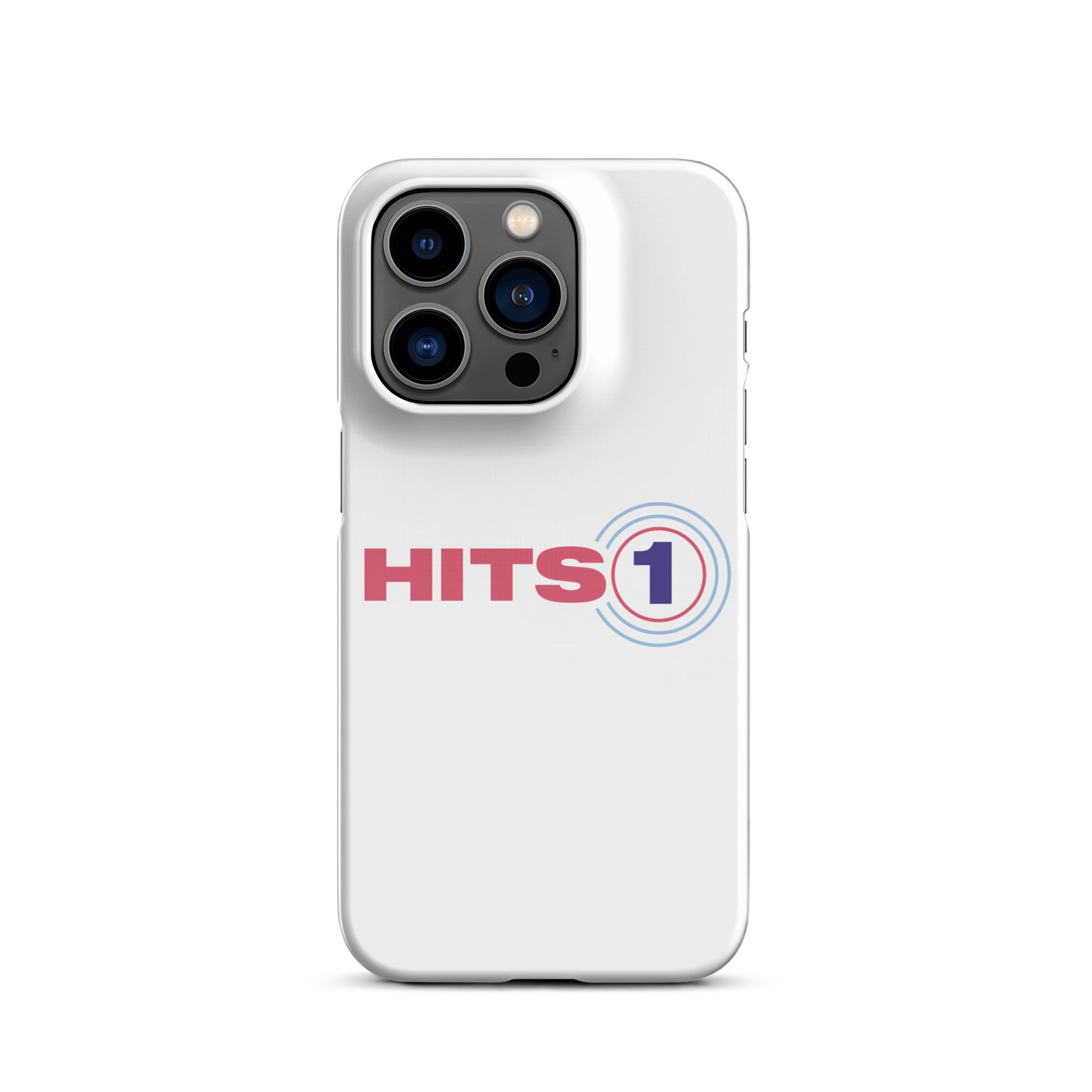  iPhone® Snap Case with 'Hits 1' logo on back.
