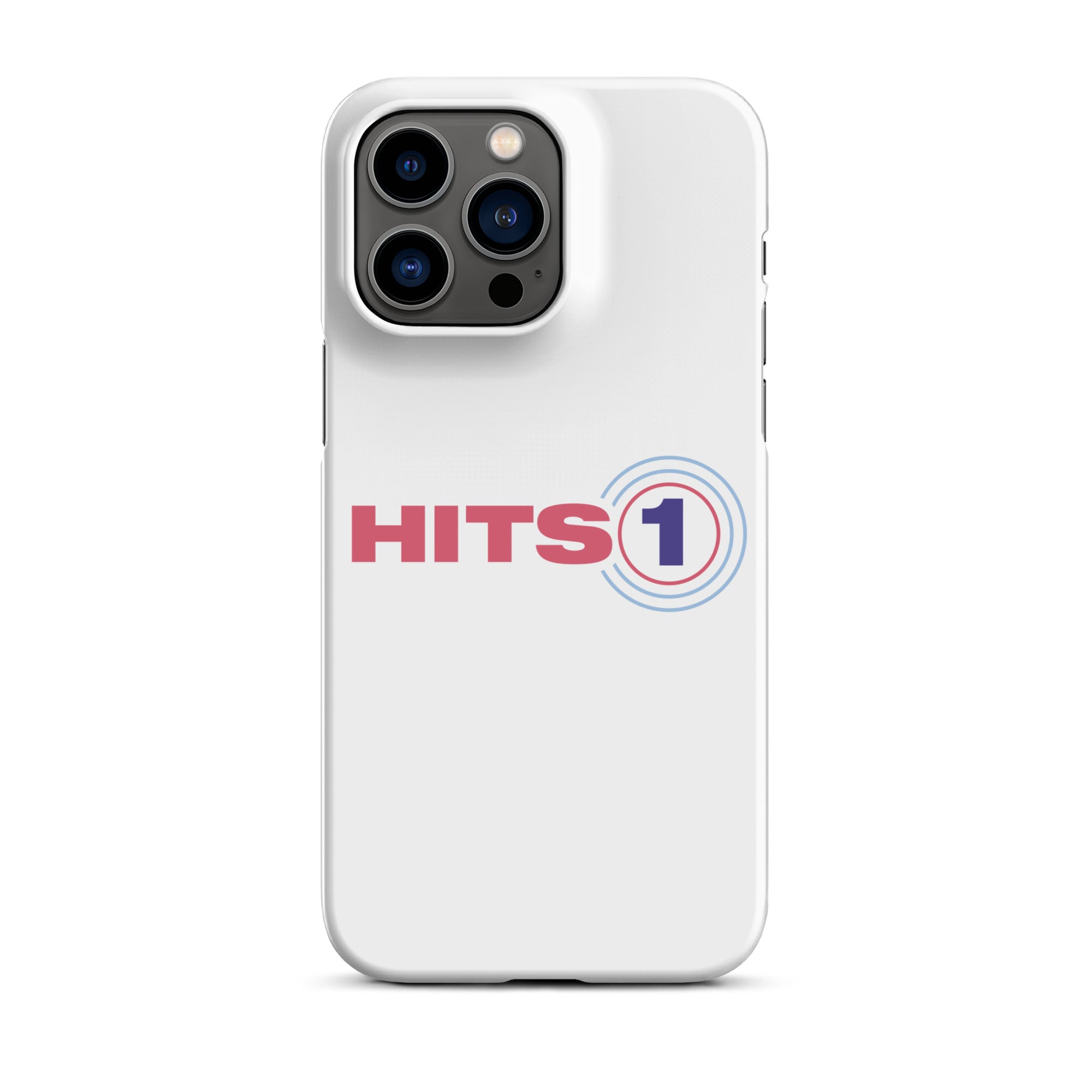  iPhone® Snap Case with 'Hits 1' logo on back.