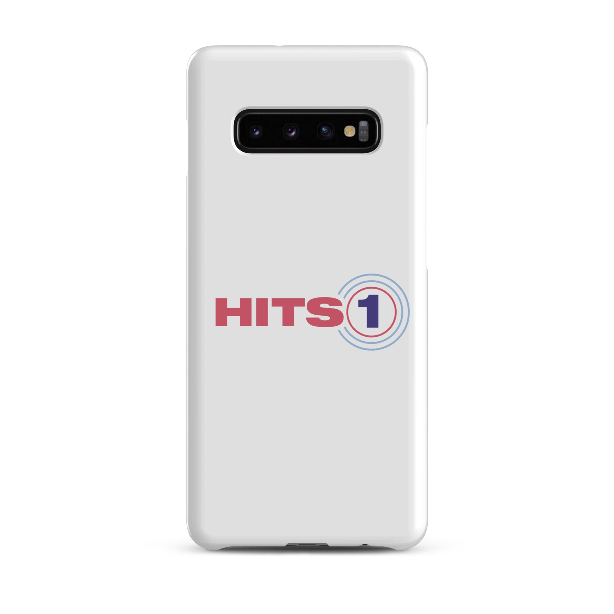 Samsung® Snap Case with 'Hits 1' logo on back.