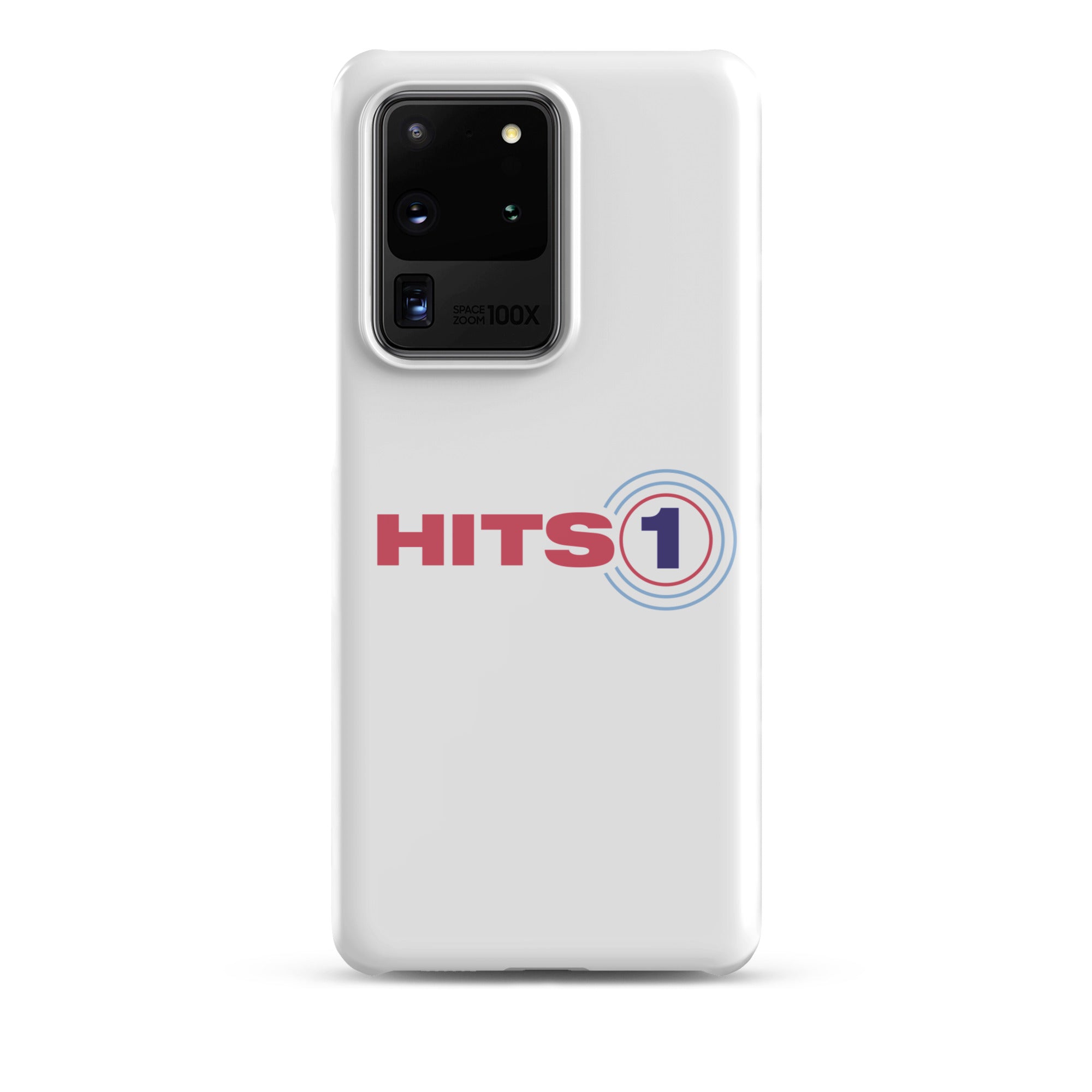 Samsung® Snap Case with 'Hits 1' logo on back.