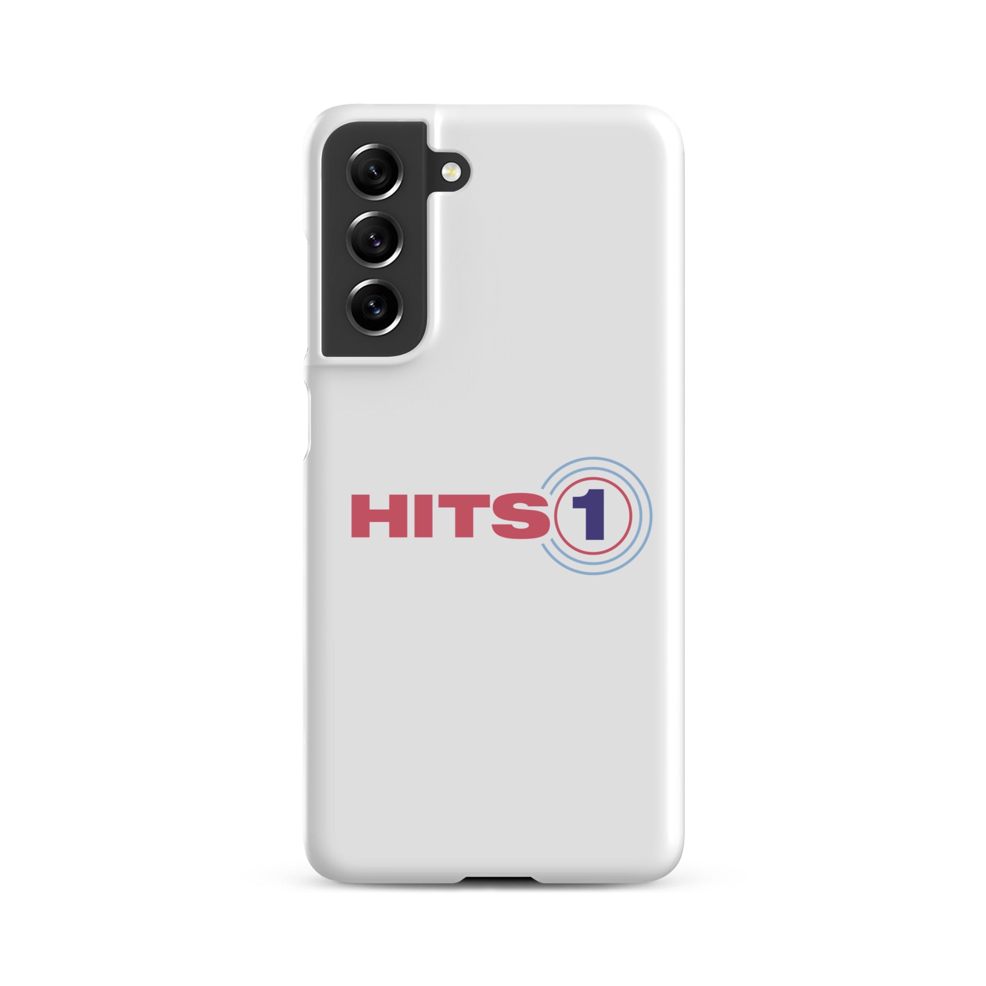 Samsung® Snap Case with 'Hits 1' logo on back.